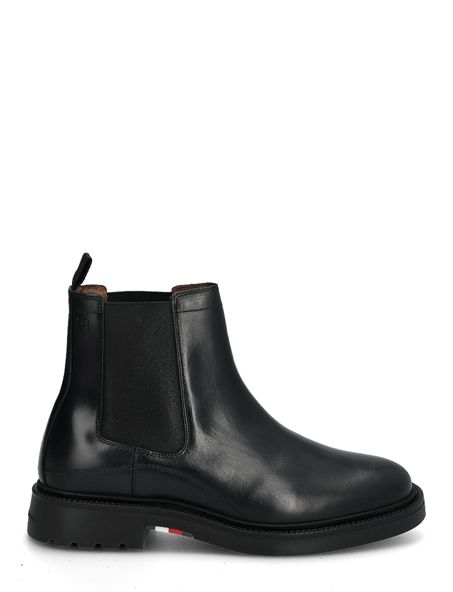 Tommy Hilfiger - CORPORATE CASUAL LTH CHELSEA - chelsea boots - black - 2