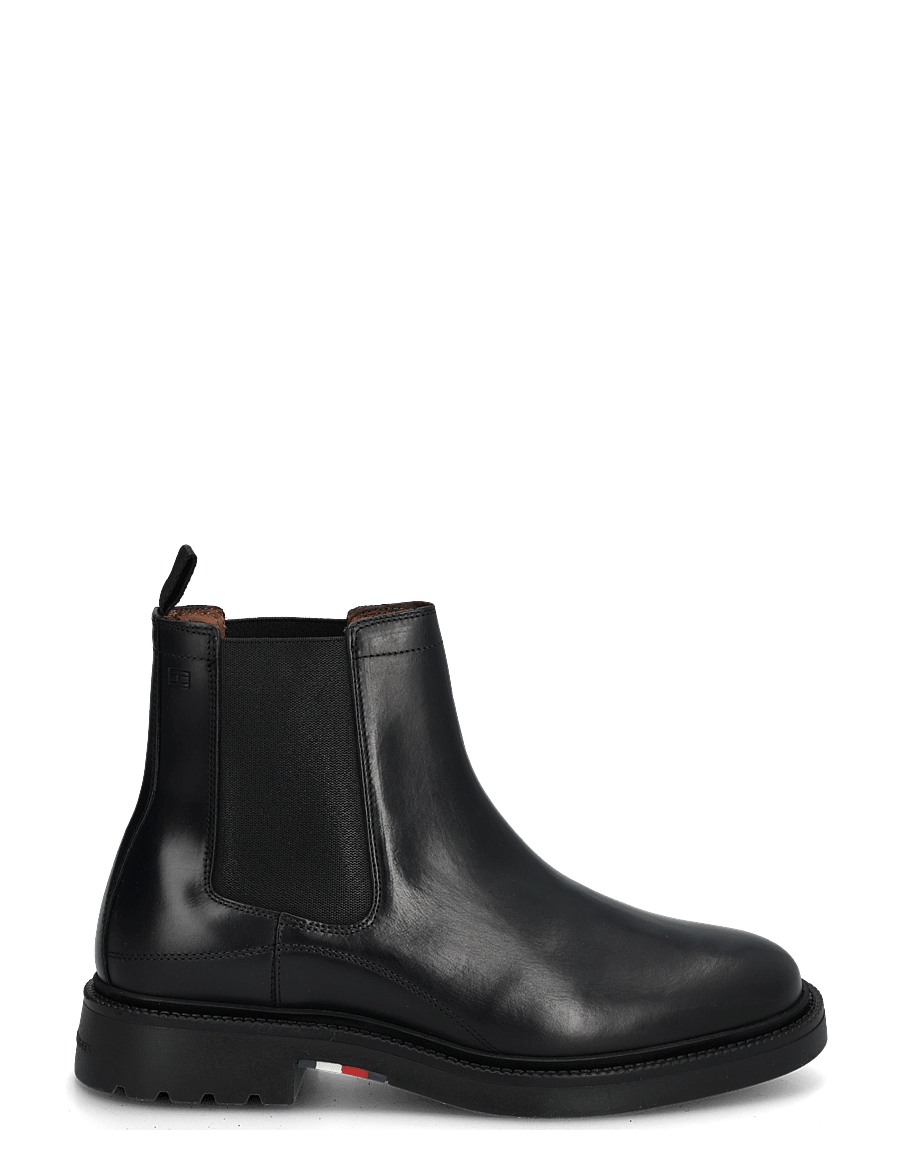 Tommy Hilfiger - CORPORATE CASUAL LTH CHELSEA - chelsea boots - black - 2