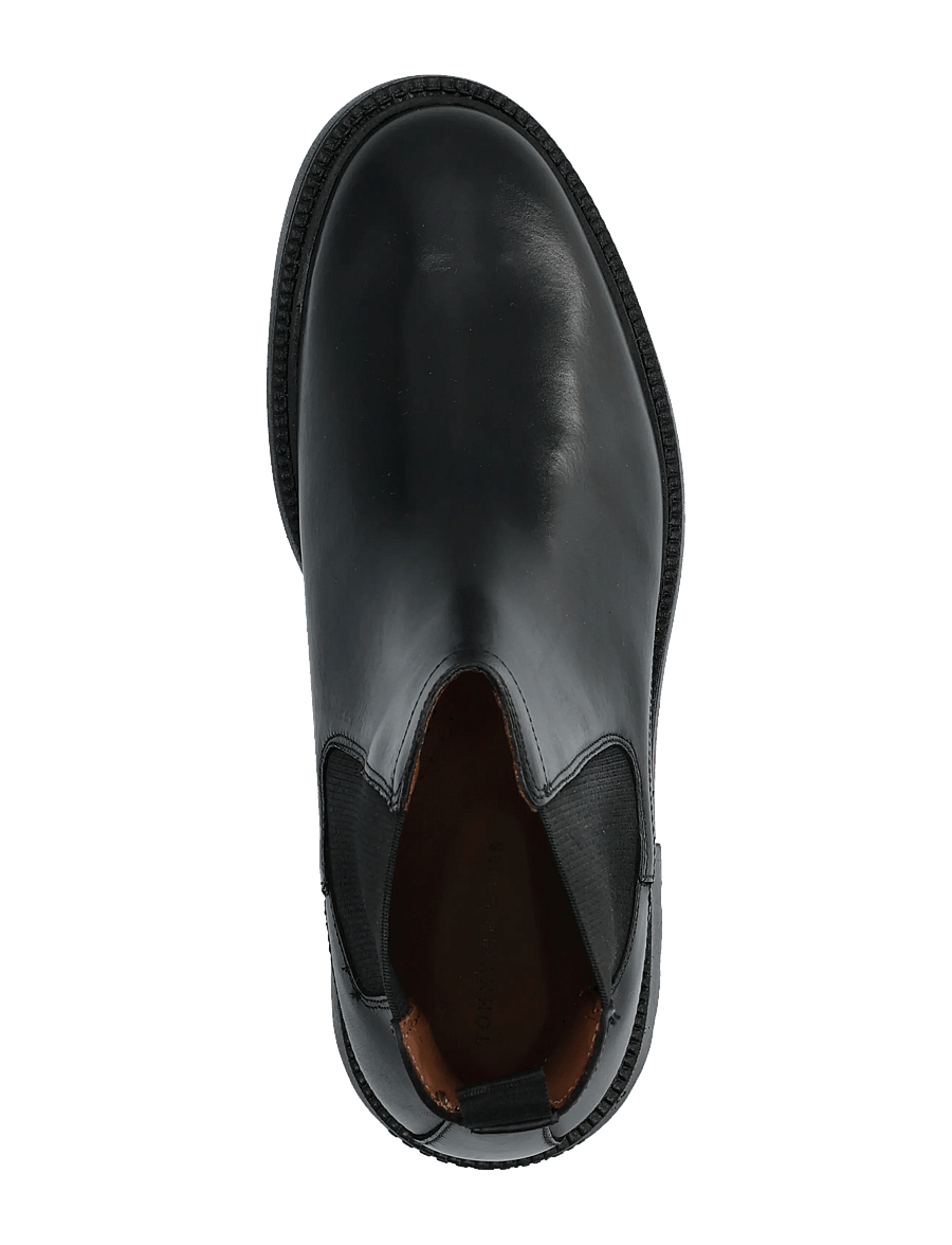 Tommy Hilfiger - CORPORATE CASUAL LTH CHELSEA - chelsea boots - black - 3