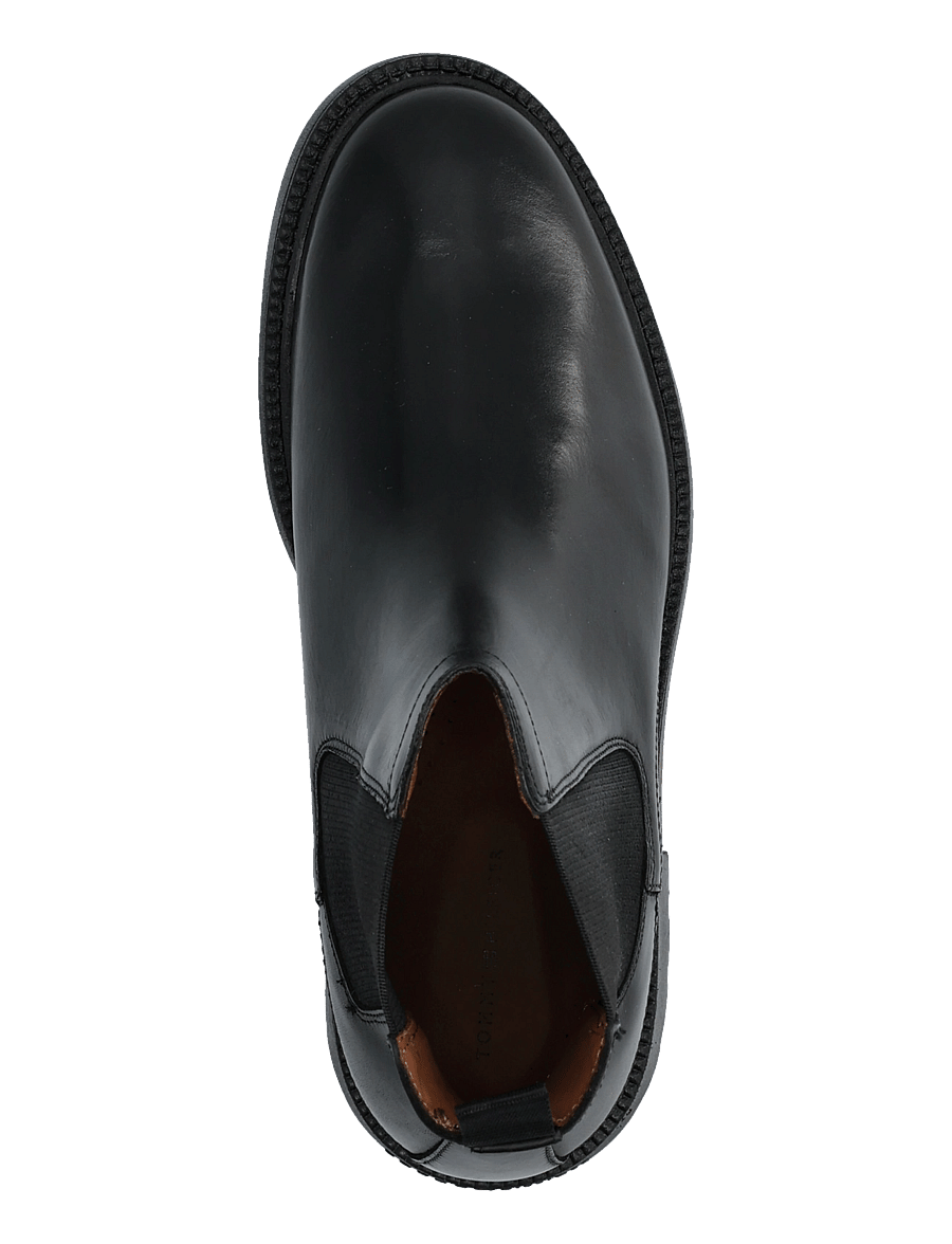 Tommy Hilfiger - CORPORATE CASUAL LTH CHELSEA - chelsea boots - black - 3