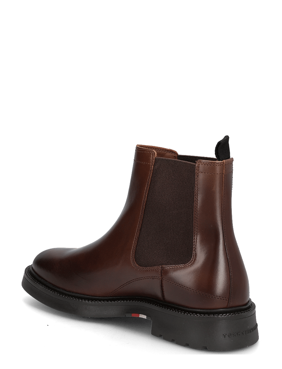 Tommy Hilfiger - CORPORATE CASUAL LTH CHELSEA - chelsea boots - winter cognac - 1