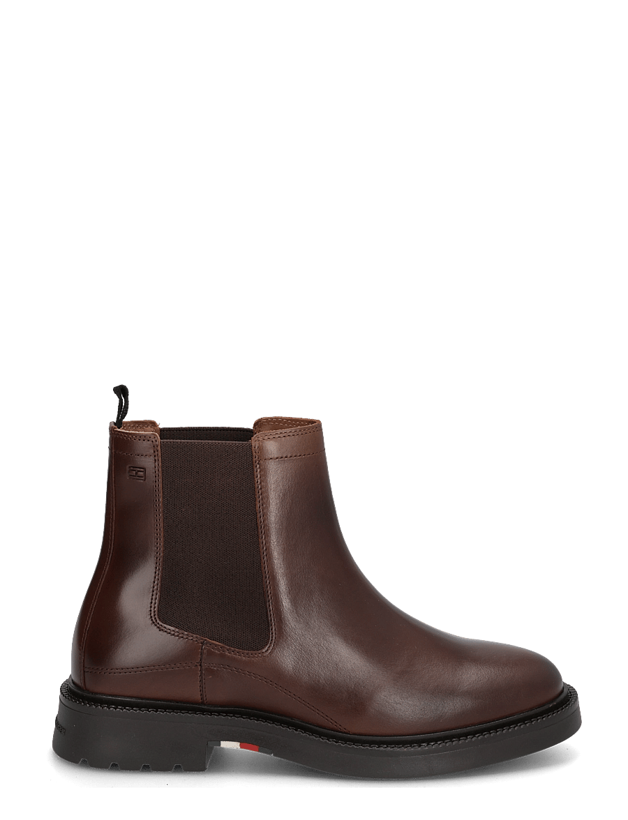 Tommy Hilfiger - CORPORATE CASUAL LTH CHELSEA - chelsea boots - winter cognac - 2
