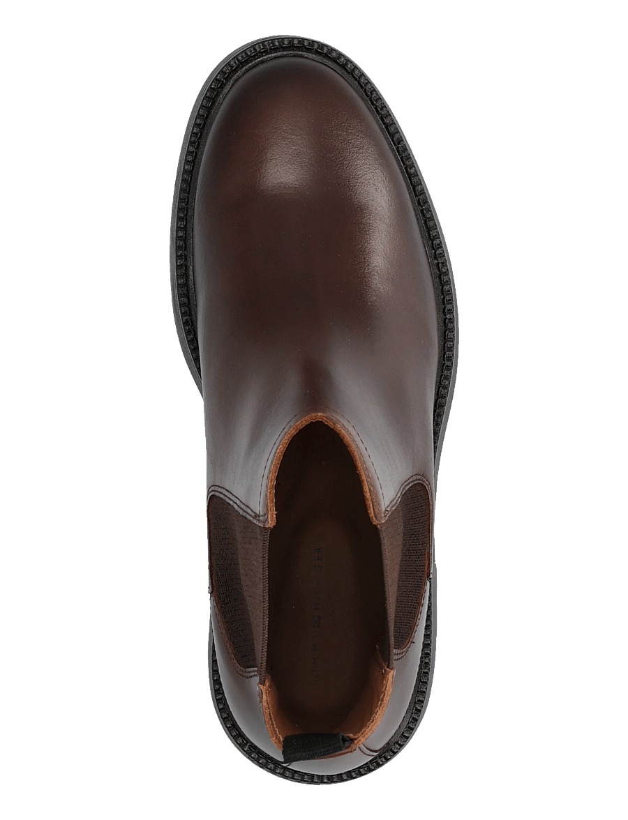 Tommy Hilfiger - CORPORATE CASUAL LTH CHELSEA - chelsea boots - winter cognac - 3
