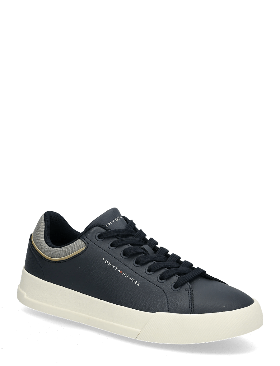 Tommy Hilfiger - TH COURT CORE LTH MIX COLLAR - nach anlass kaufen - navy blue - 0