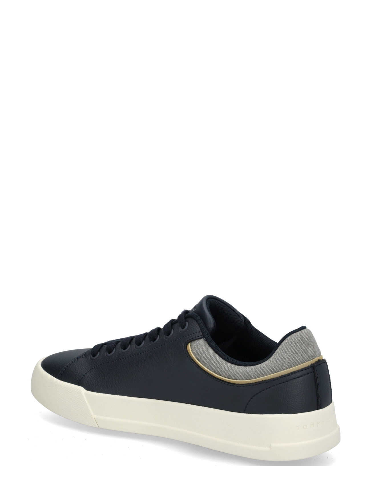 Tommy Hilfiger - TH COURT CORE LTH MIX COLLAR - low-top sneaker - navy blue - 1