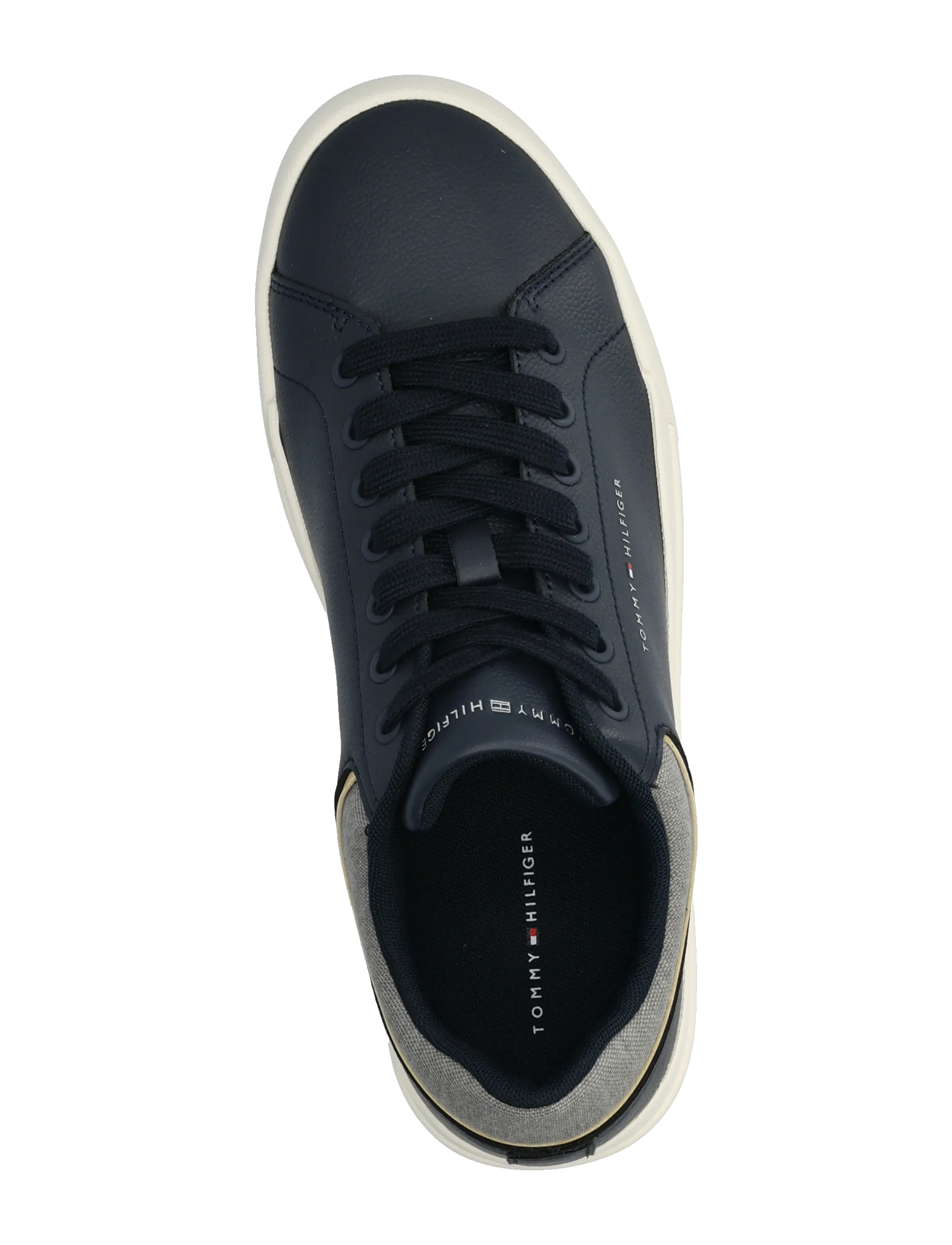 Tommy Hilfiger - TH COURT CORE LTH MIX COLLAR - nach anlass kaufen - navy blue - 3