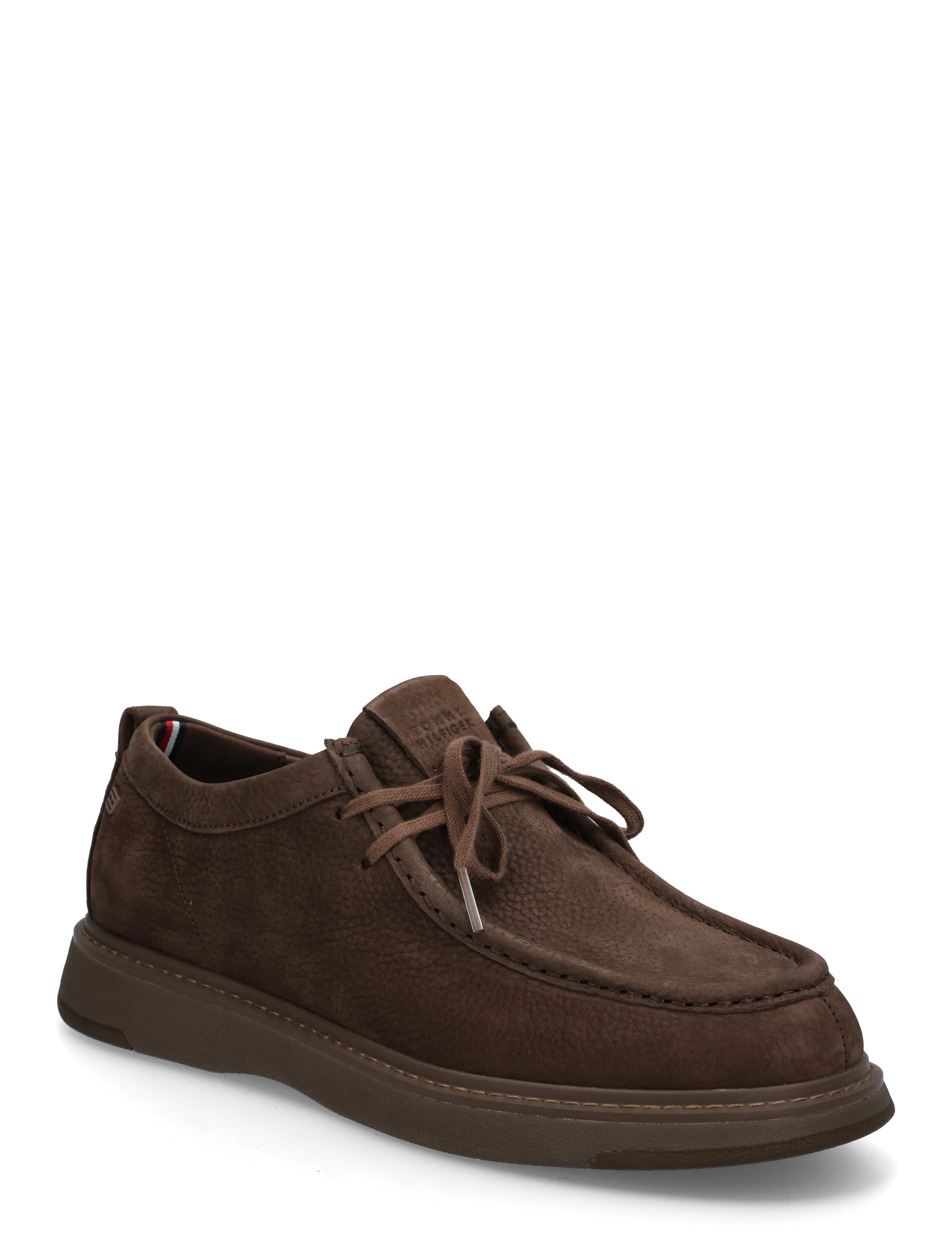 Tommy Hilfiger COMFORT NUBUCK MOC TOE SHOE - Schuhe - LEGACY BROWN / brown
