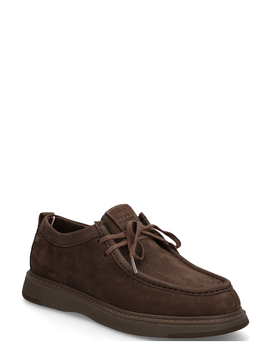 Tommy Hilfiger - COMFORT NUBUCK MOC TOE SHOE - moc toe skor - legacy brown - 0