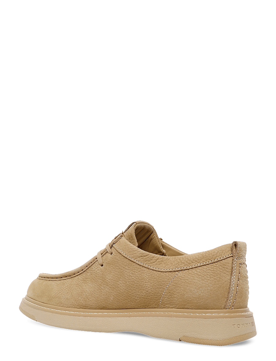 Tommy Hilfiger - COMFORT NUBUCK MOC TOE SHOE - moc-toes - safari canvas - 1