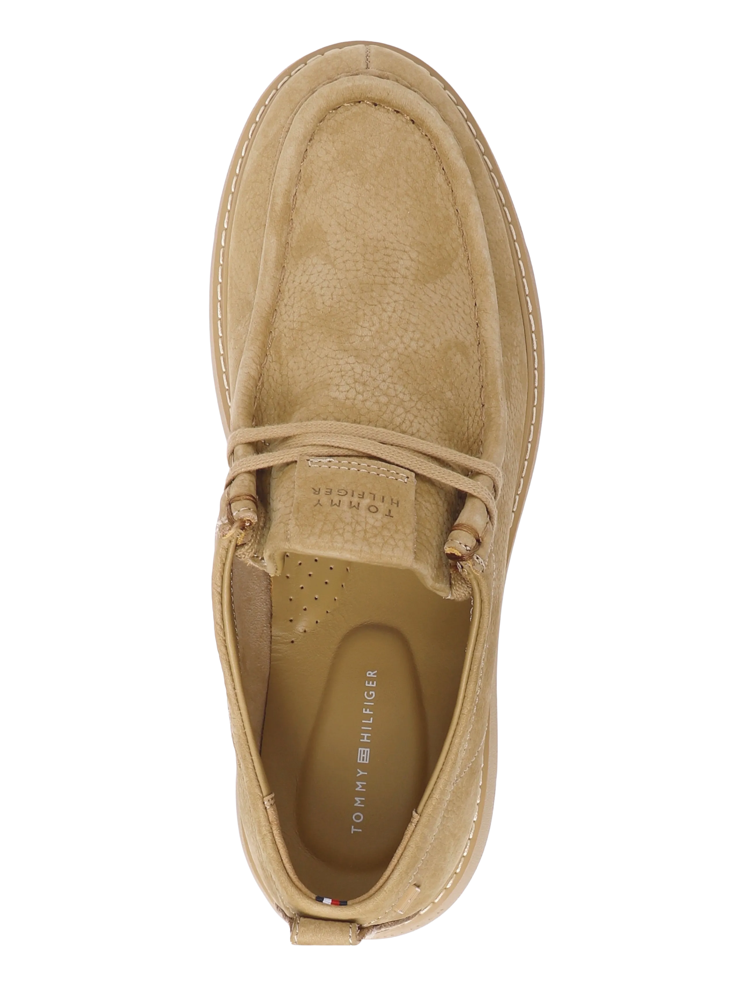 Tommy Hilfiger - COMFORT NUBUCK MOC TOE SHOE - moc-toes - safari canvas - 2