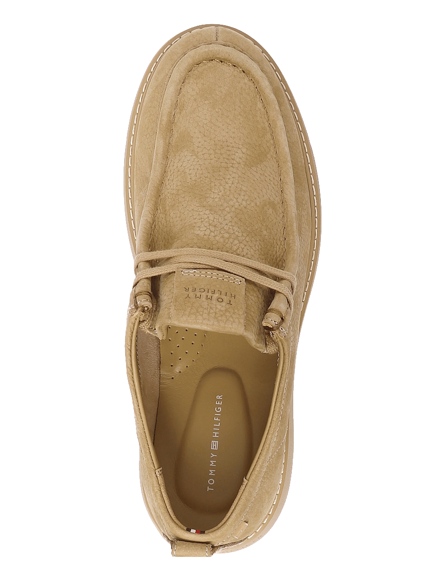 Tommy Hilfiger - COMFORT NUBUCK MOC TOE SHOE - moc-toes - safari canvas - 2