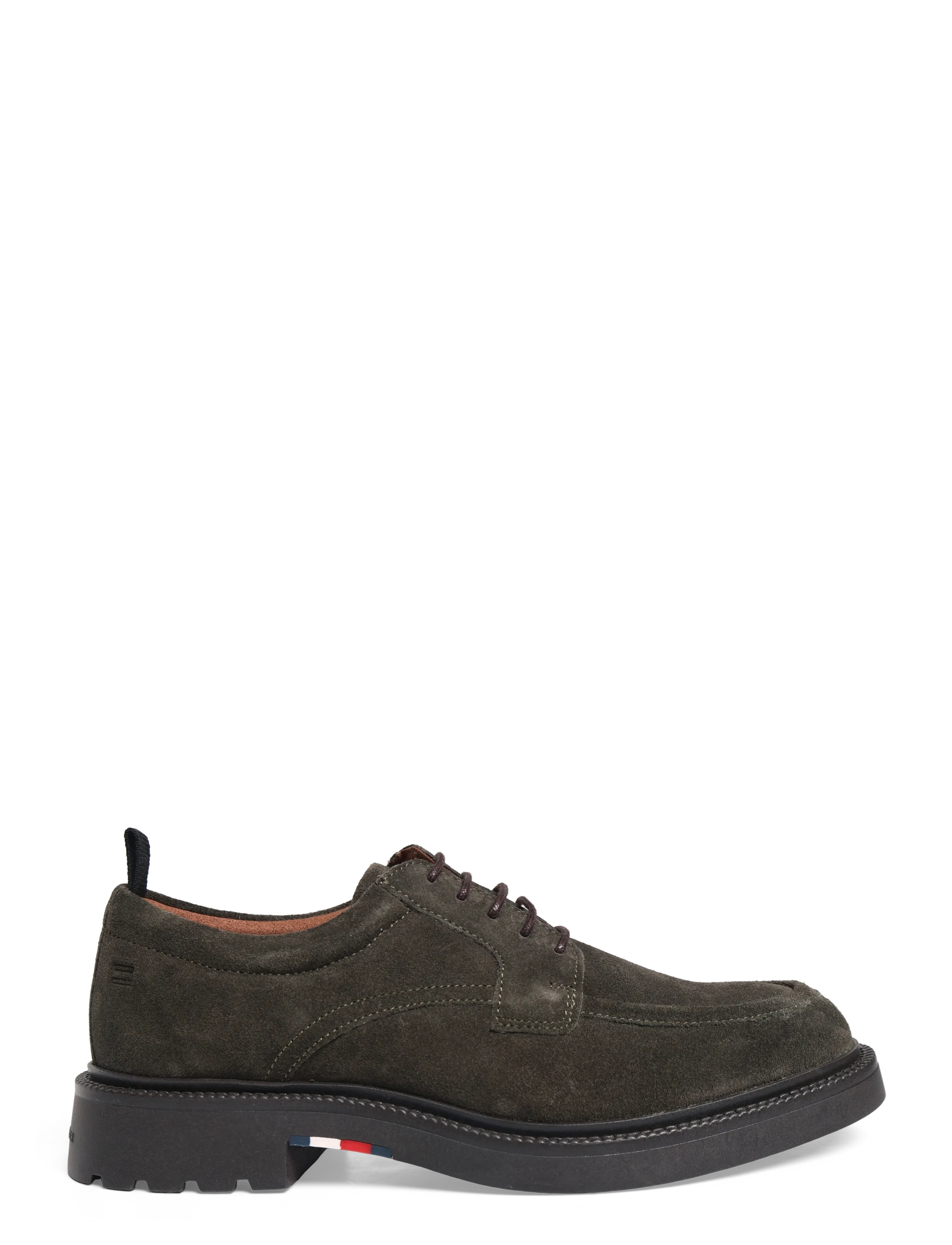 Tommy Hilfiger - CORPORATE CASUAL SDE DECK SHOE - moc toe skor - platinum olive - 2