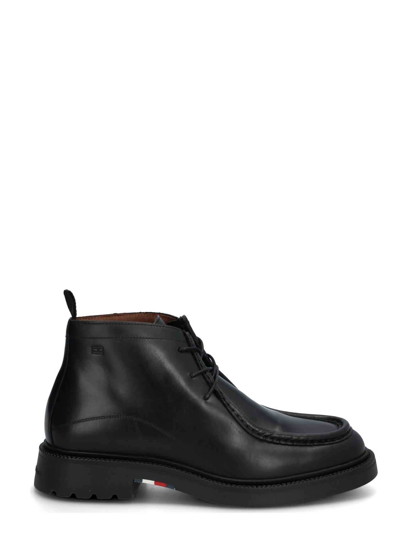 Tommy Hilfiger - CORPORATE CASUAL LTH MOC CHUKKA - moc-toe kingad - black - 2