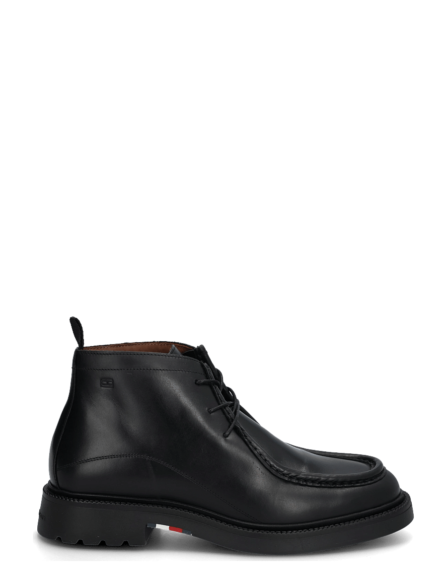 Tommy Hilfiger - CORPORATE CASUAL LTH MOC CHUKKA - moc-toe kingad - black - 2