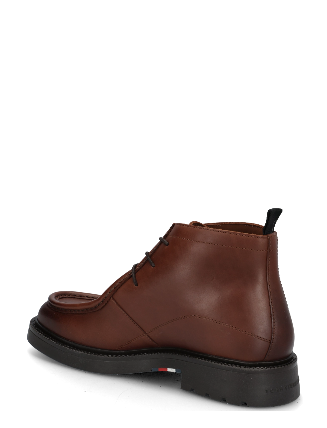 Tommy Hilfiger - CORPORATE CASUAL LTH MOC CHUKKA - winter cognac - 1