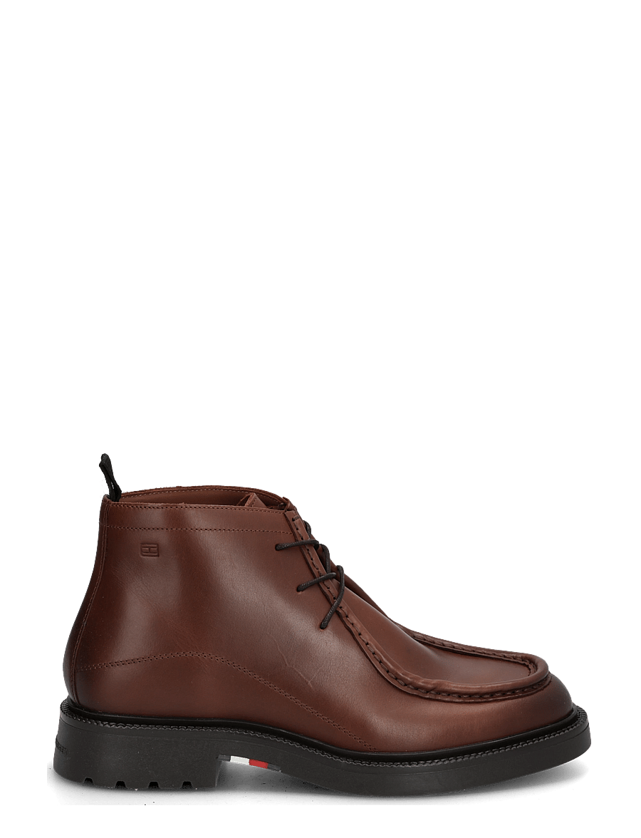 Tommy Hilfiger - CORPORATE CASUAL LTH MOC CHUKKA - moc toe skor - winter cognac - 2