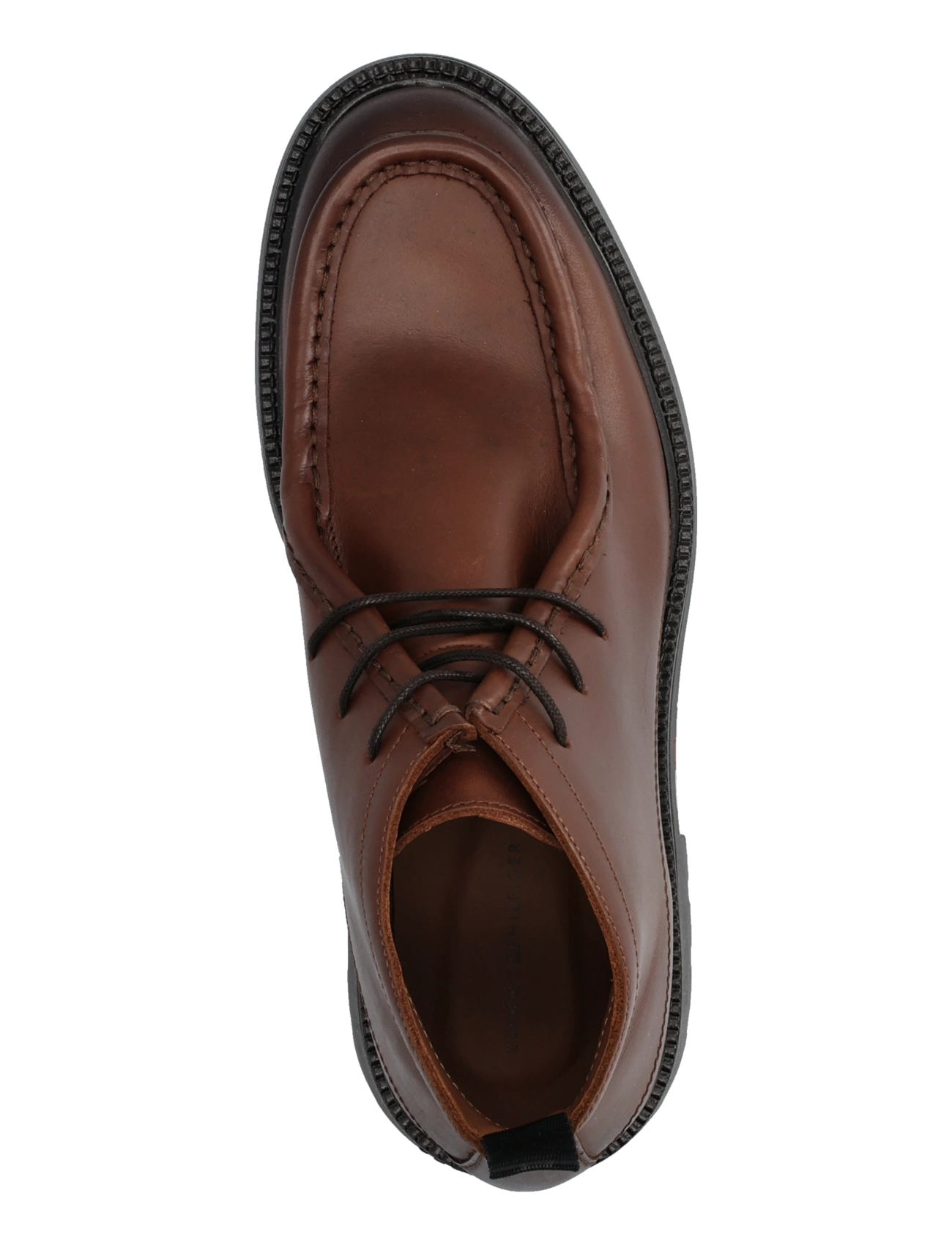 Tommy Hilfiger - CORPORATE CASUAL LTH MOC CHUKKA - winter cognac - 3