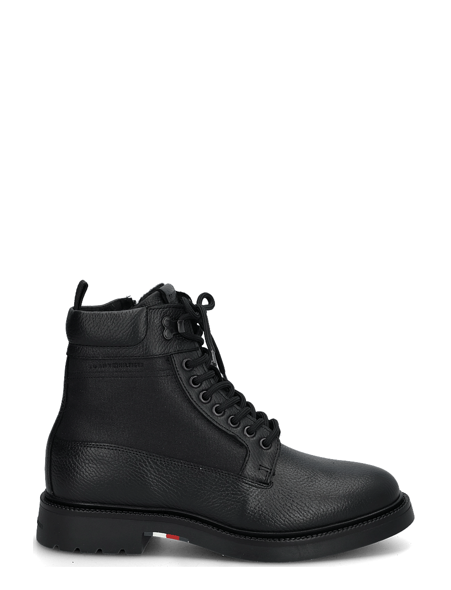 Tommy Hilfiger - CORPORATE CASUAL MIX W WPM BOOT - schnürstiefel - black - 2