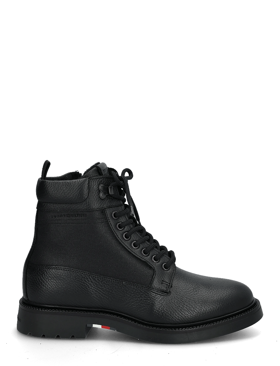 Tommy Hilfiger - CORPORATE CASUAL MIX W WPM BOOT - snørestøvler - black - 2