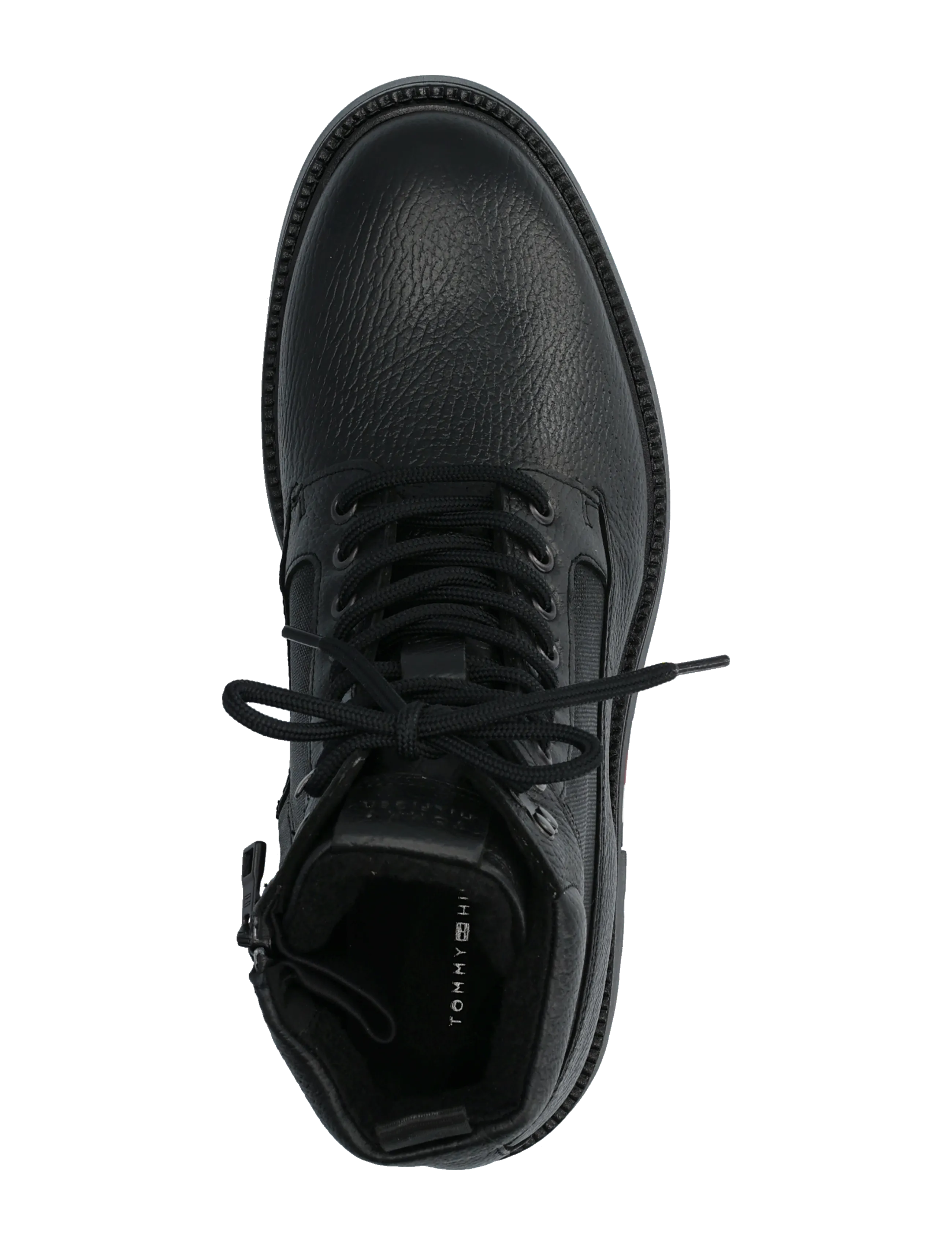 Tommy Hilfiger - CORPORATE CASUAL MIX W WPM BOOT - snørestøvler - black - 3
