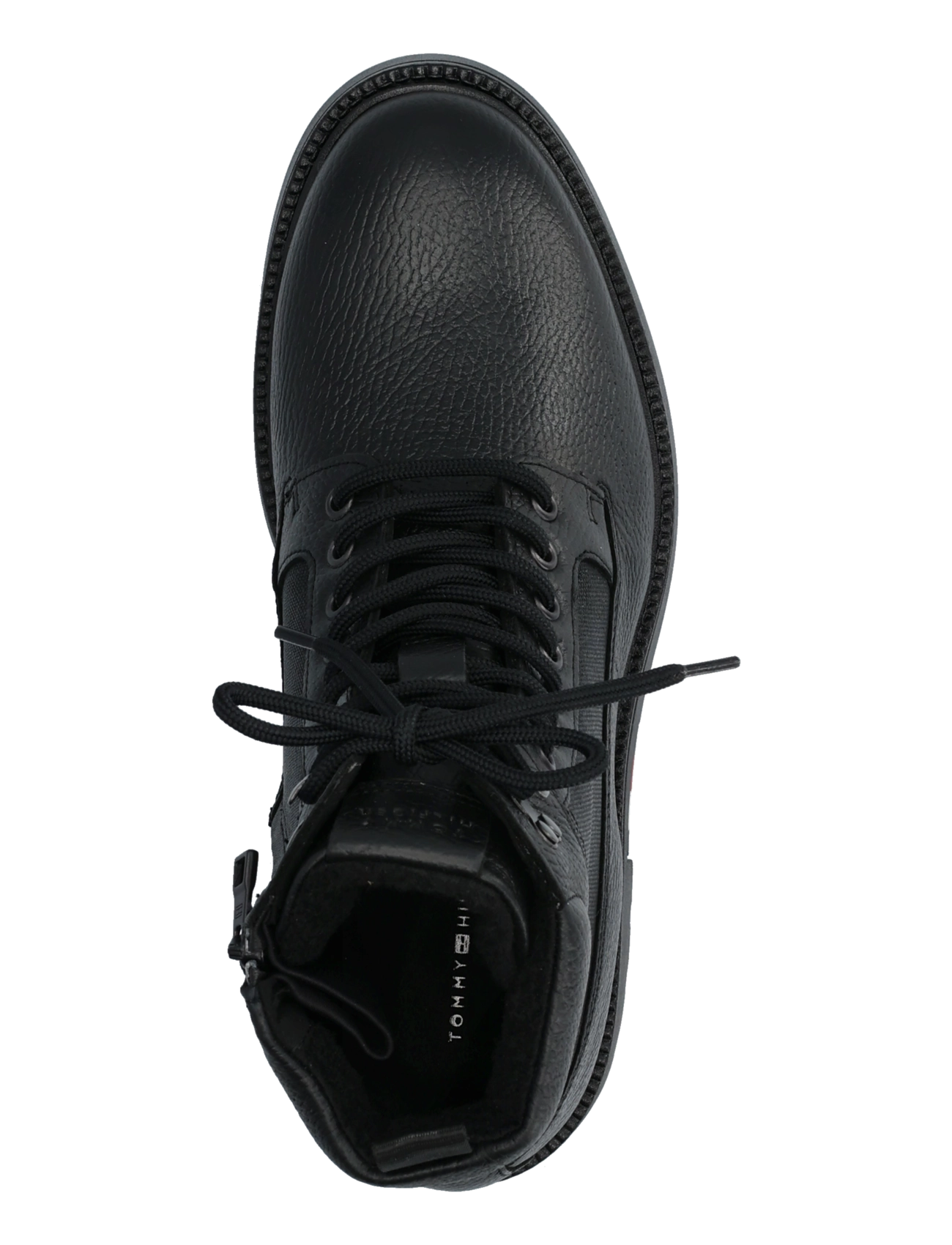 Tommy Hilfiger - CORPORATE CASUAL MIX W WPM BOOT - schnürstiefel - black - 3