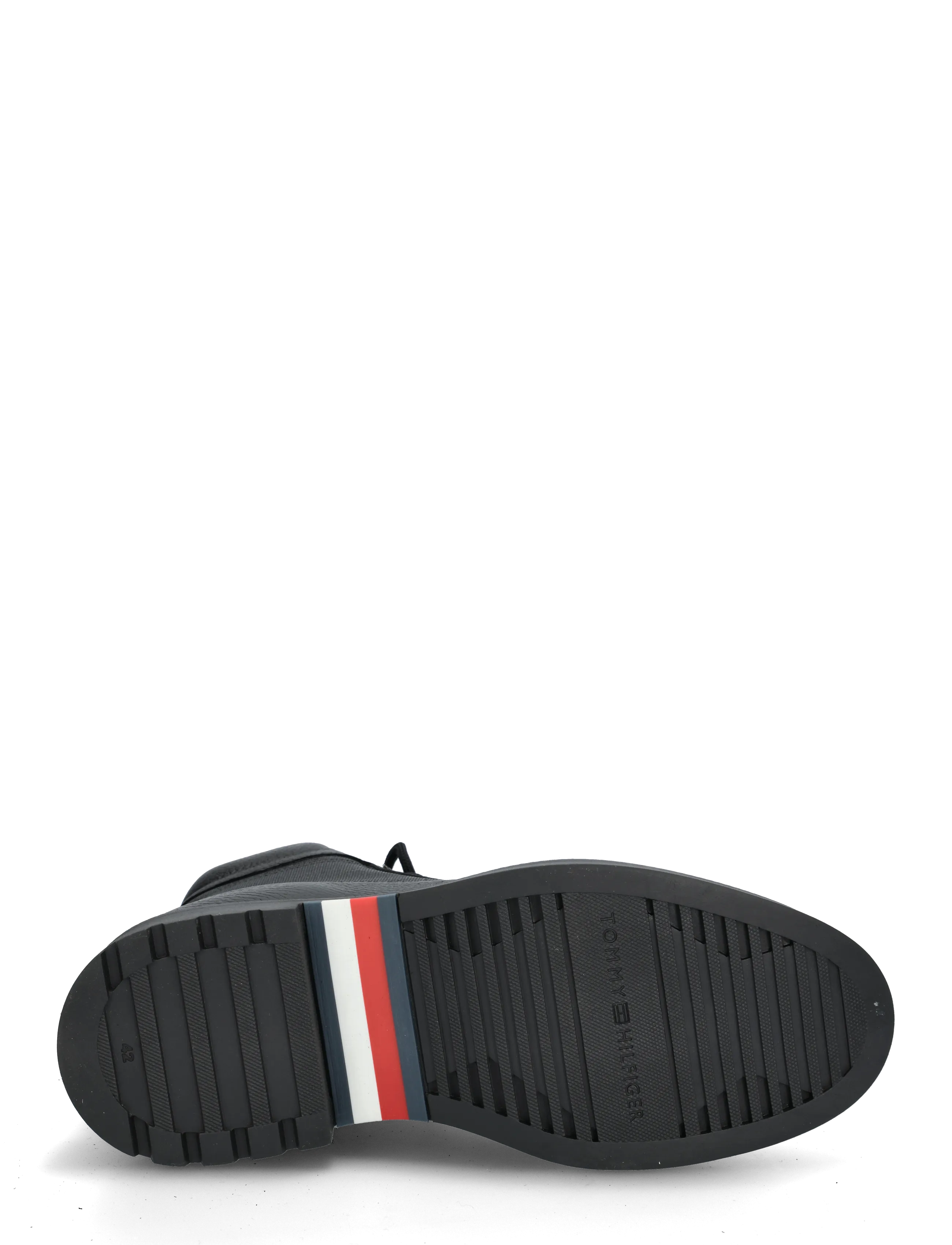 Tommy Hilfiger - CORPORATE CASUAL MIX W WPM BOOT - snørestøvler - black - 4