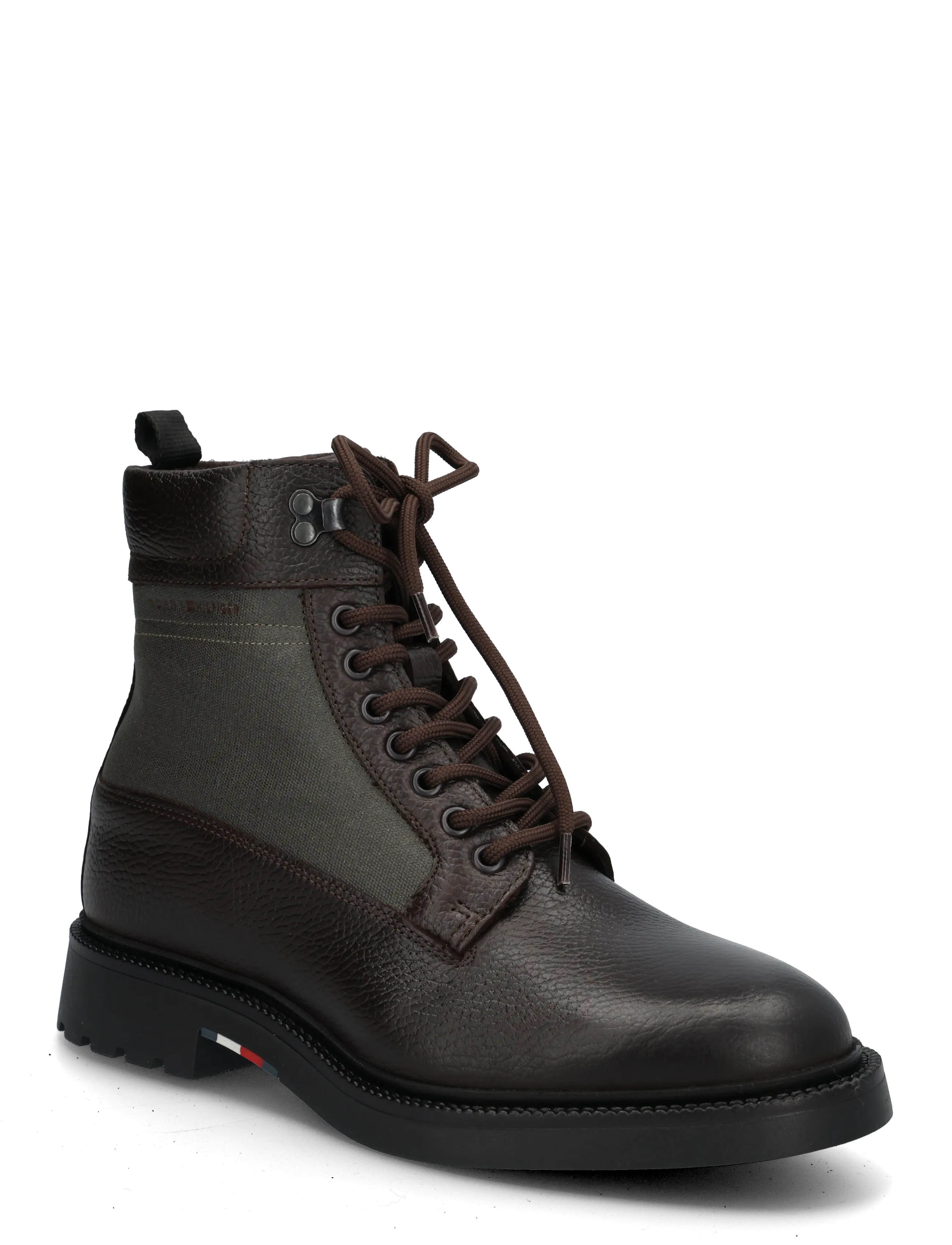 Tommy Hilfiger CORPORATE CASUAL MIX W WPM BOOT - Tommy Hilfiger - COCOA / brown