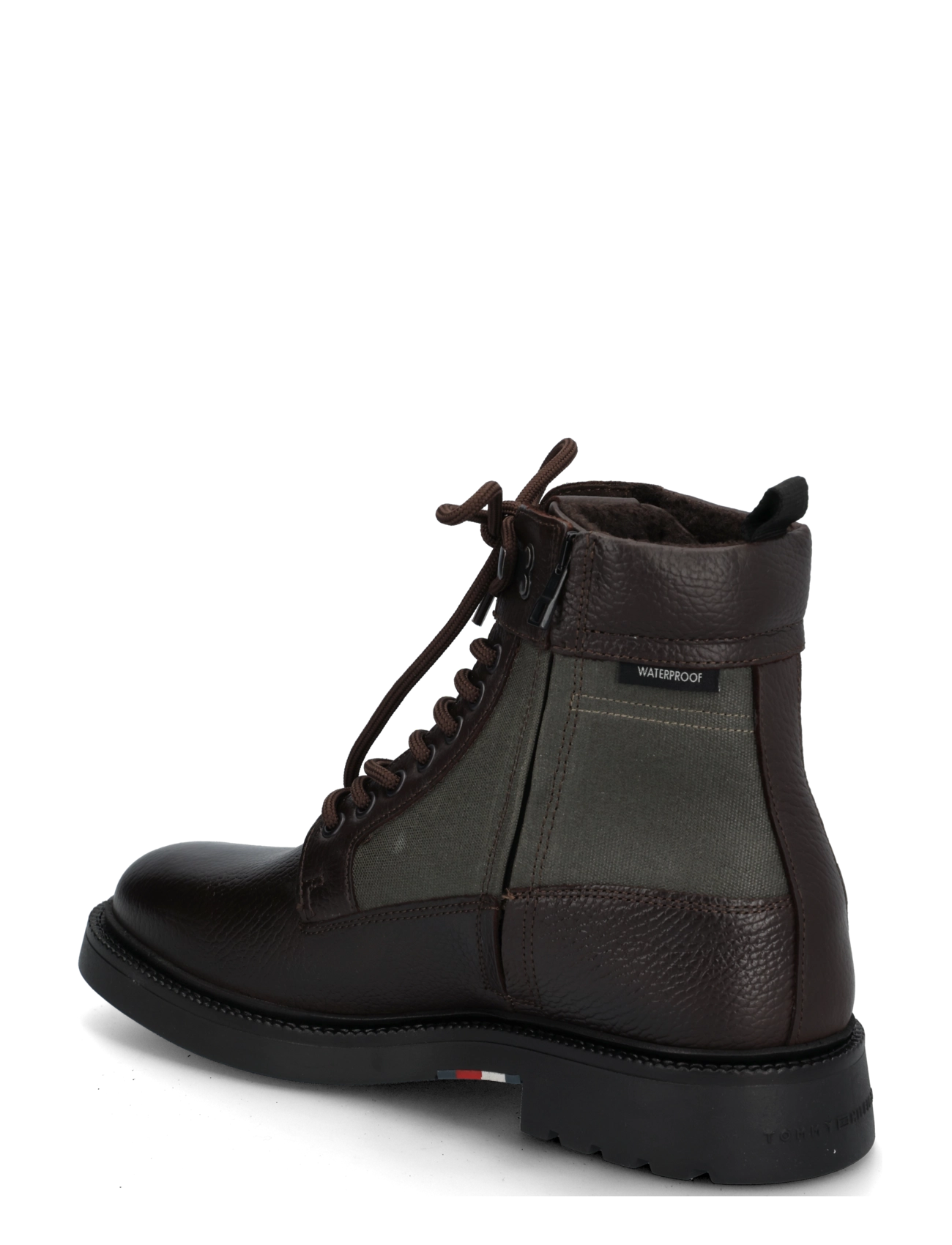 Tommy Hilfiger - CORPORATE CASUAL MIX W WPM BOOT - schnürstiefel - cocoa - 1