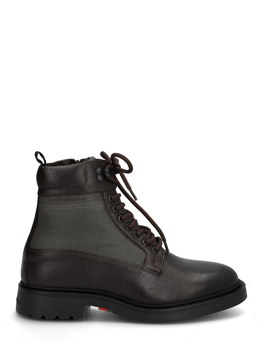 Tommy Hilfiger - CORPORATE CASUAL MIX W WPM BOOT - schnürstiefel - cocoa - 2