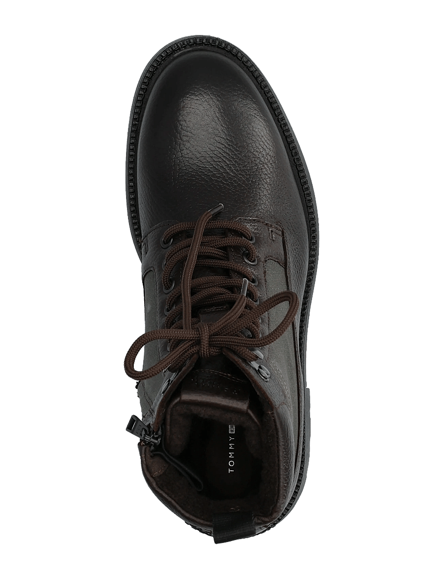 Tommy Hilfiger - CORPORATE CASUAL MIX W WPM BOOT - schnürstiefel - cocoa - 3