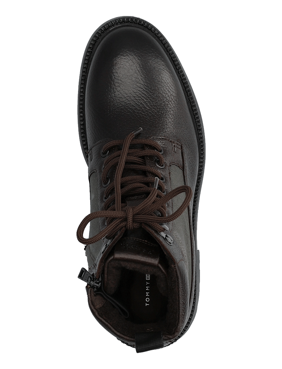 Tommy Hilfiger - CORPORATE CASUAL MIX W WPM BOOT - schnürstiefel - cocoa - 3