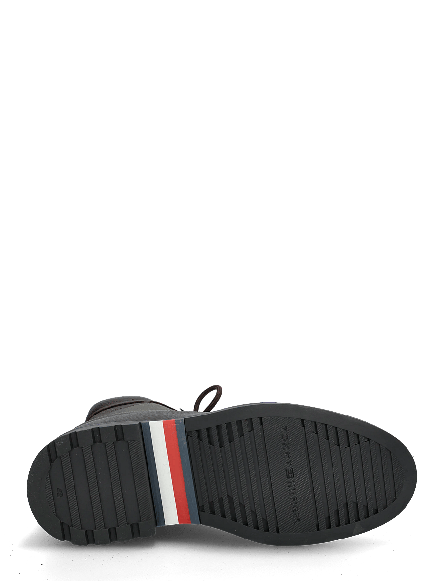 Tommy Hilfiger - CORPORATE CASUAL MIX W WPM BOOT - schnürstiefel - cocoa - 4