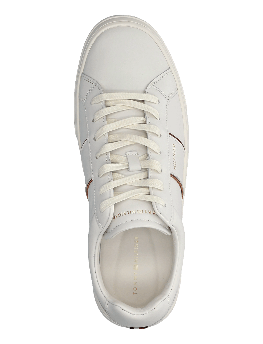 Tommy Hilfiger - DRESS CASUAL LEATHER SNEAKER - madala säärega - ecru - 3