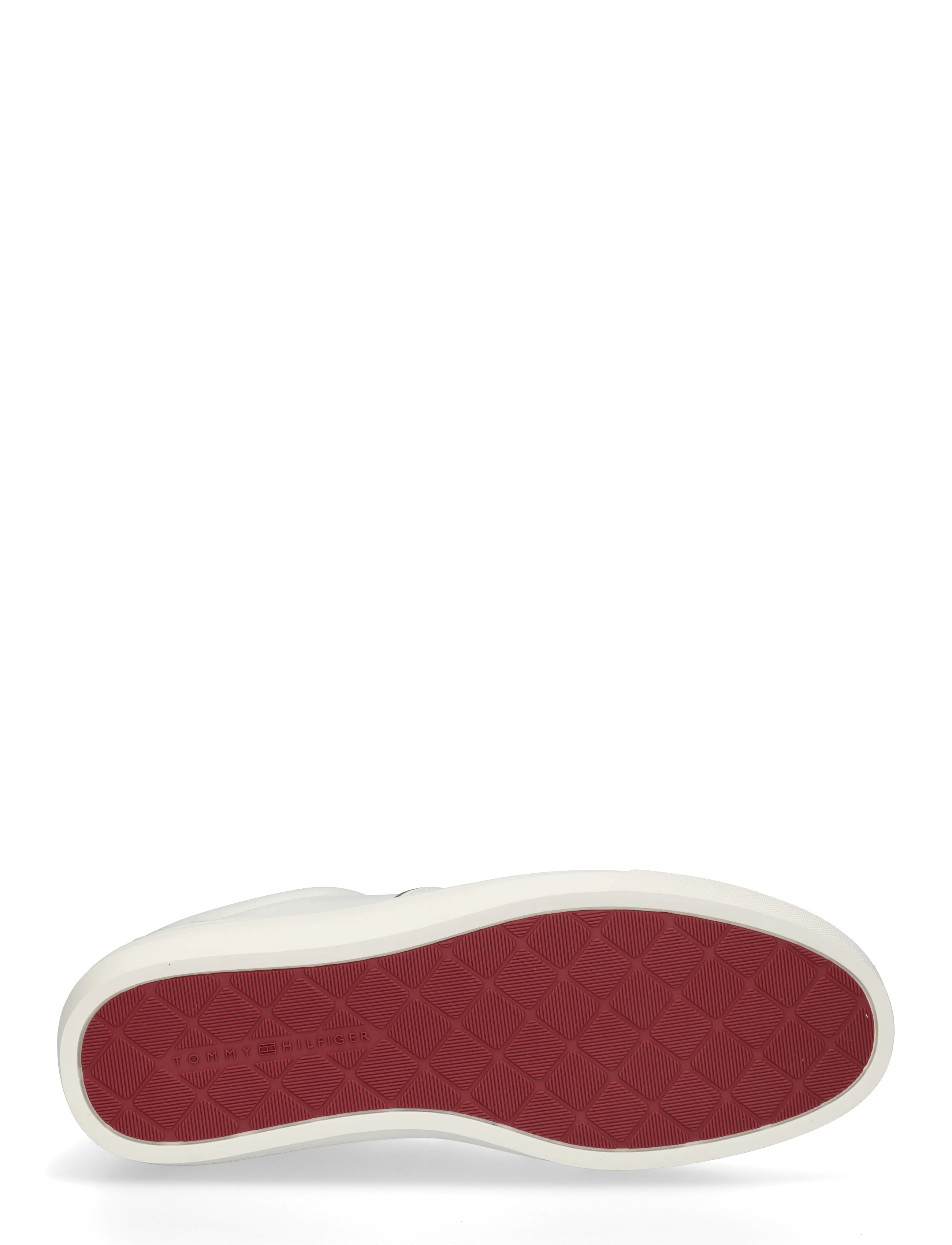 Tommy Hilfiger - DRESS CASUAL LEATHER SNEAKER - nach anlass kaufen - ecru - 4