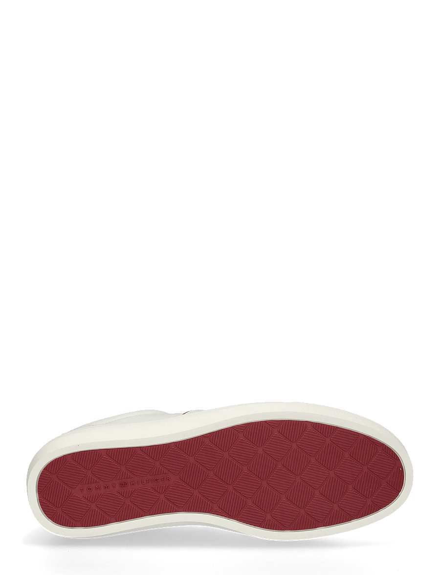Tommy Hilfiger - DRESS CASUAL LEATHER SNEAKER - nach anlass kaufen - ecru - 4