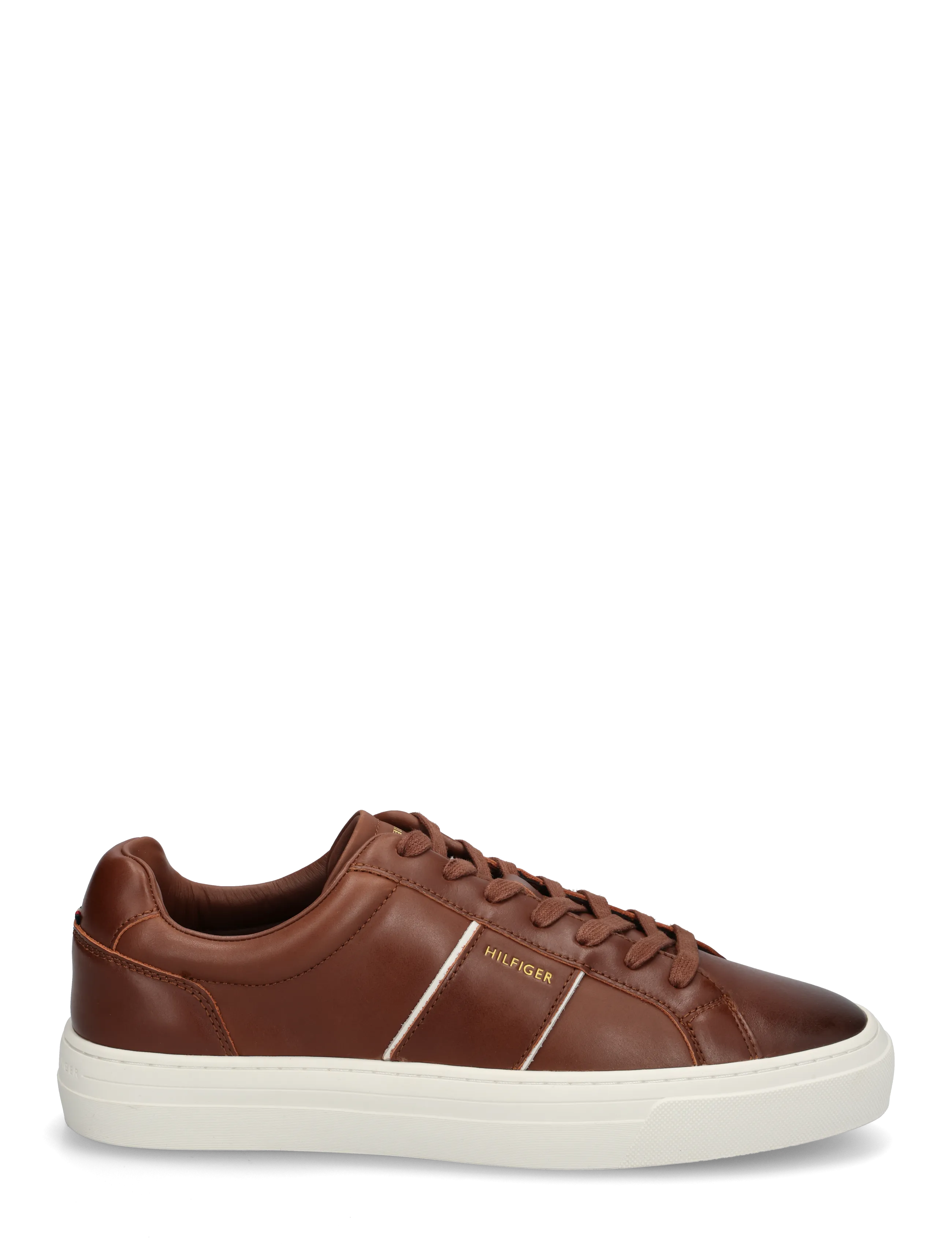 Tommy Hilfiger - DRESS CASUAL LEATHER SNEAKER - nach anlass kaufen - winter cognac - 2