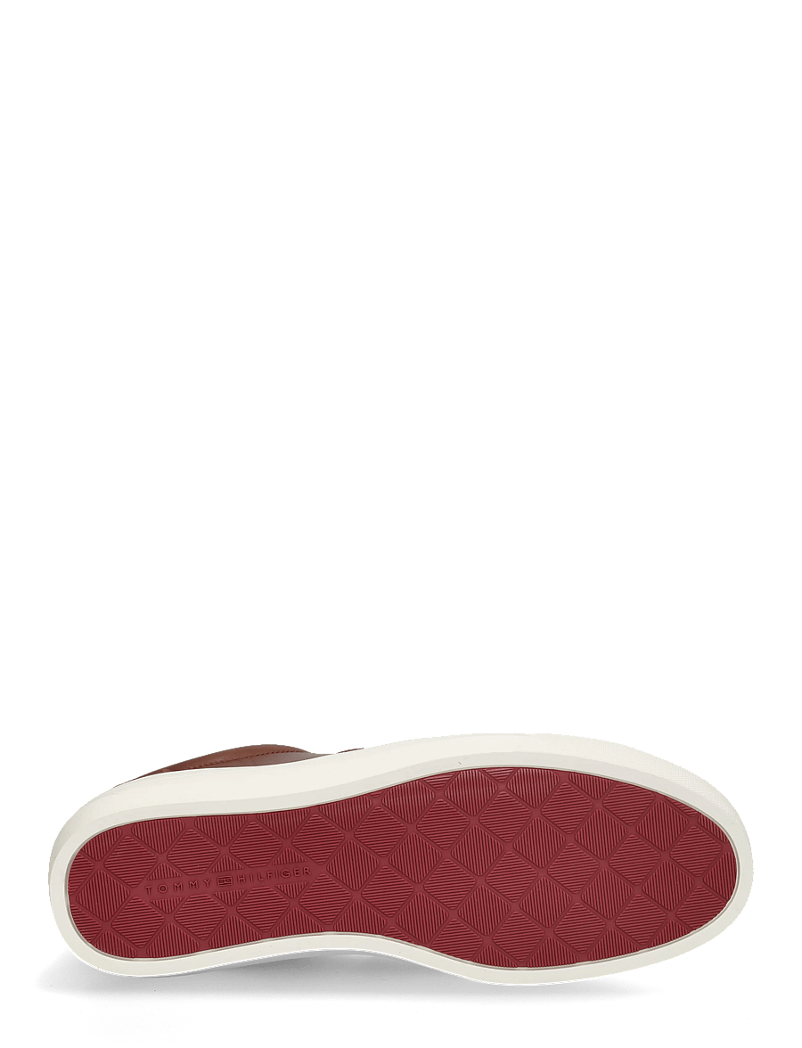 Tommy Hilfiger - DRESS CASUAL LEATHER SNEAKER - nach anlass kaufen - winter cognac - 4