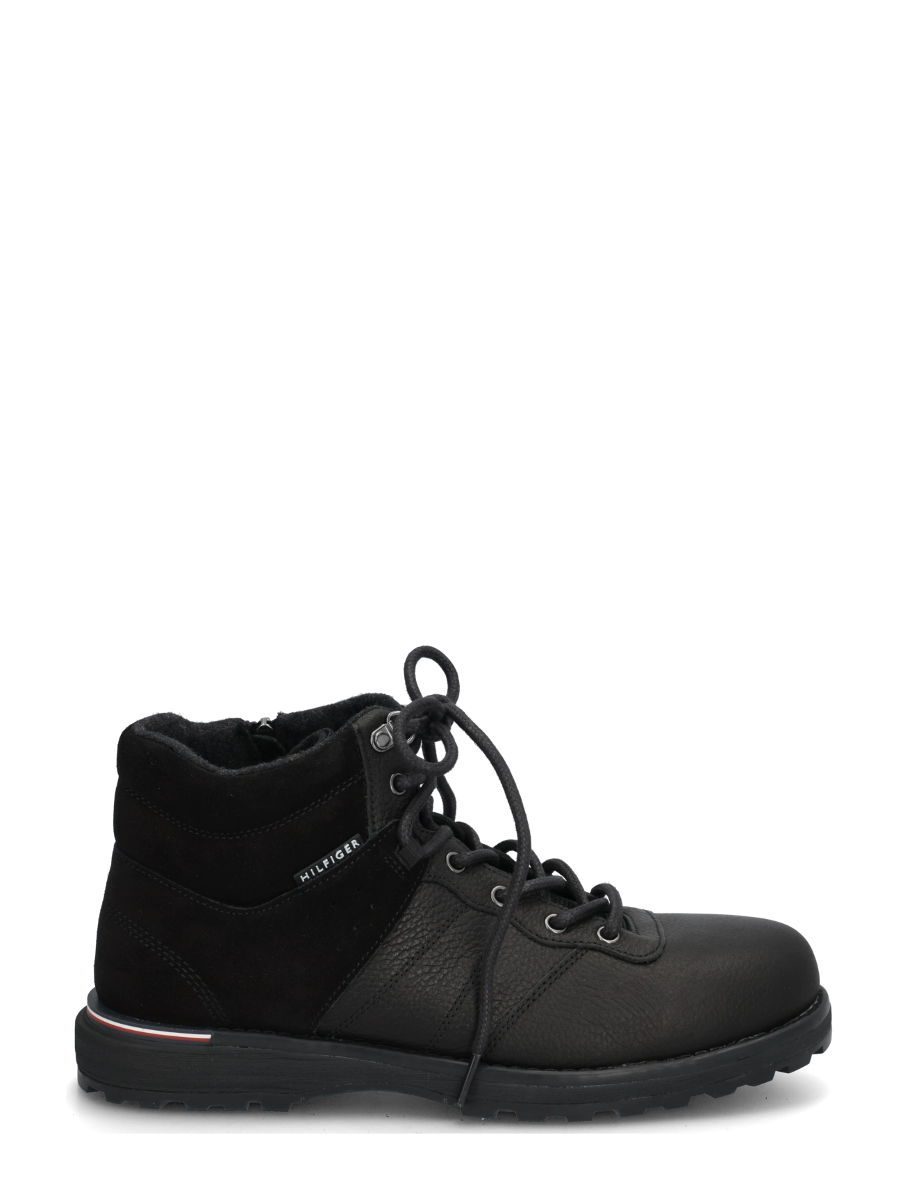 Tommy Hilfiger - CORPORATE OUTDOOR WARM LTH BOOT - schnürstiefel - black - 2