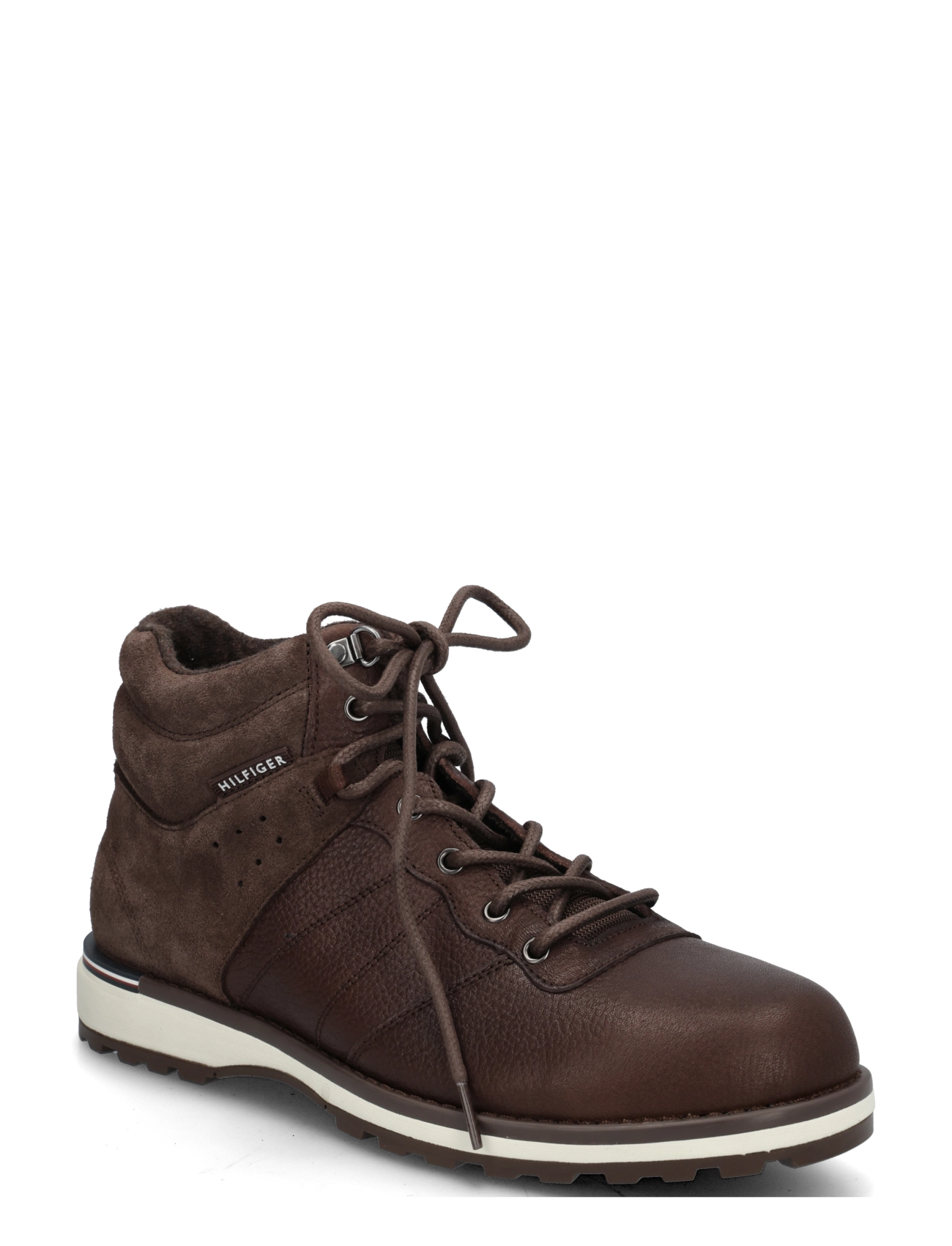 Tommy Hilfiger CORPORATE OUTDOOR WARM LTH BOOT - Schuhe - COCOA / brown