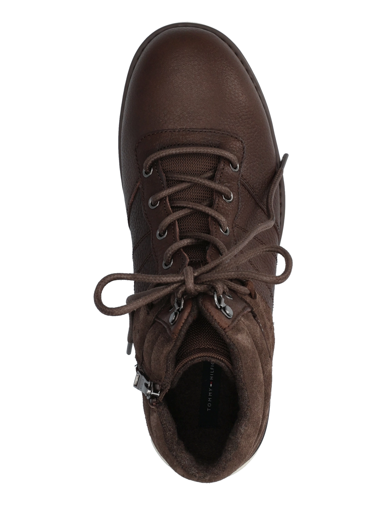 Tommy Hilfiger - CORPORATE OUTDOOR WARM LTH BOOT - schnürstiefel - cocoa - 3