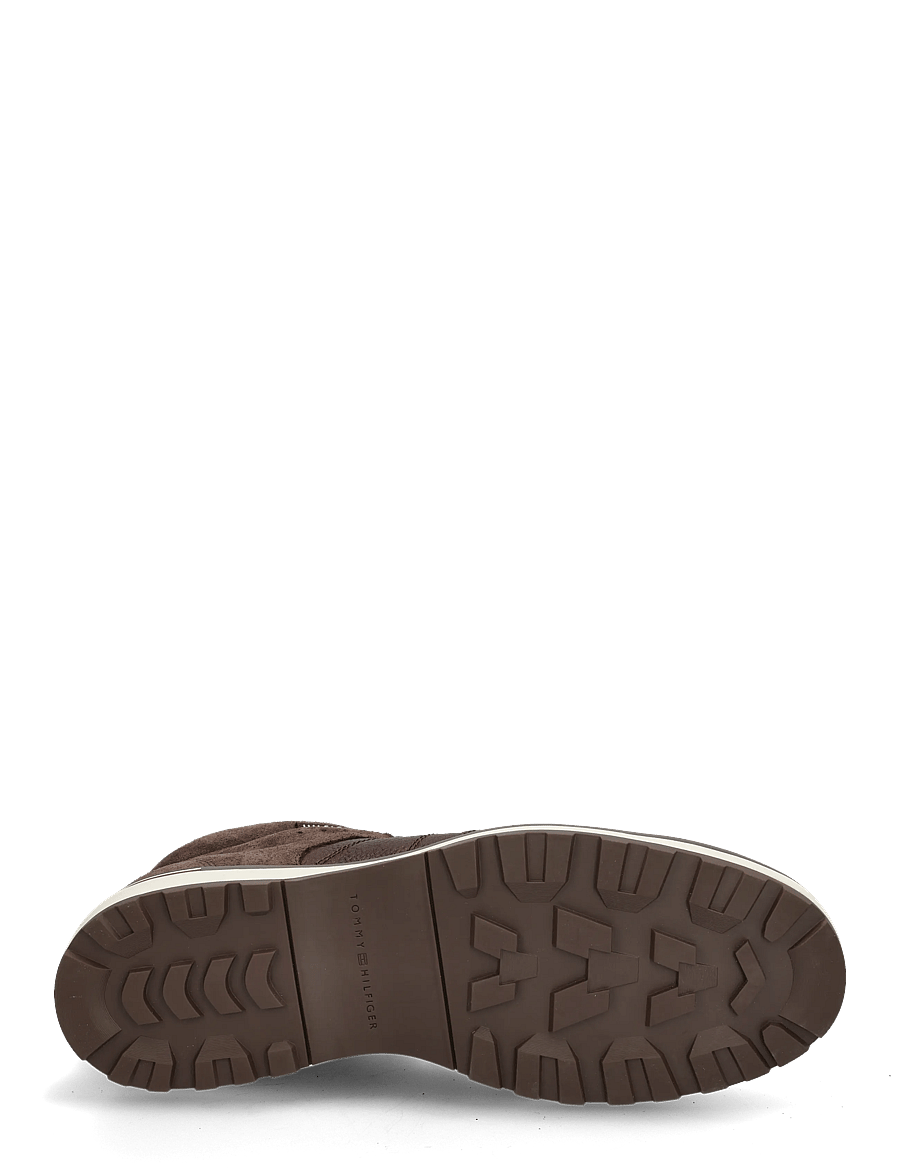 Tommy Hilfiger - CORPORATE OUTDOOR WARM LTH BOOT - schnürstiefel - cocoa - 4
