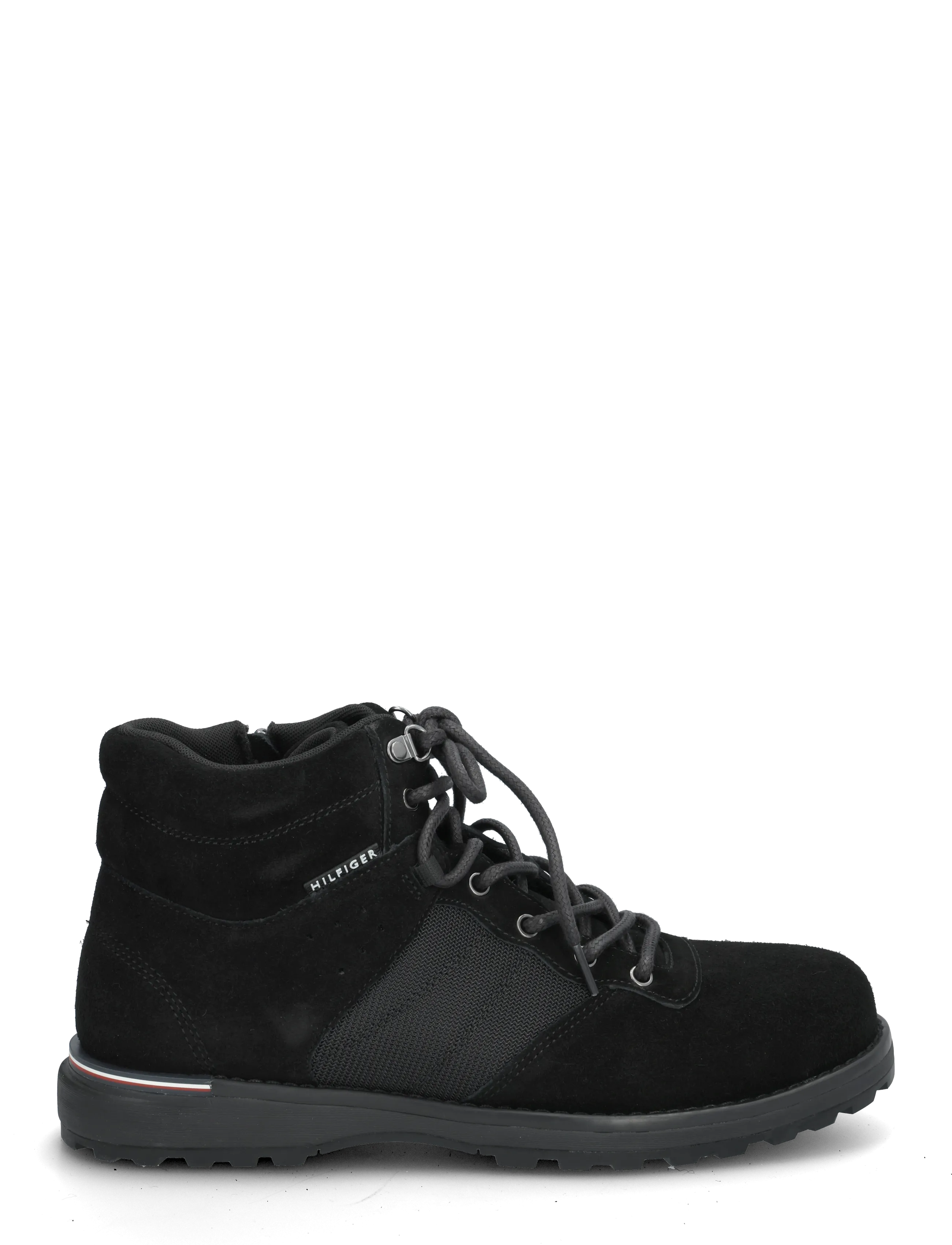 Tommy Hilfiger - CORPORATE OUTDOOR SUEDE BOOT - schnürstiefel - black - 2