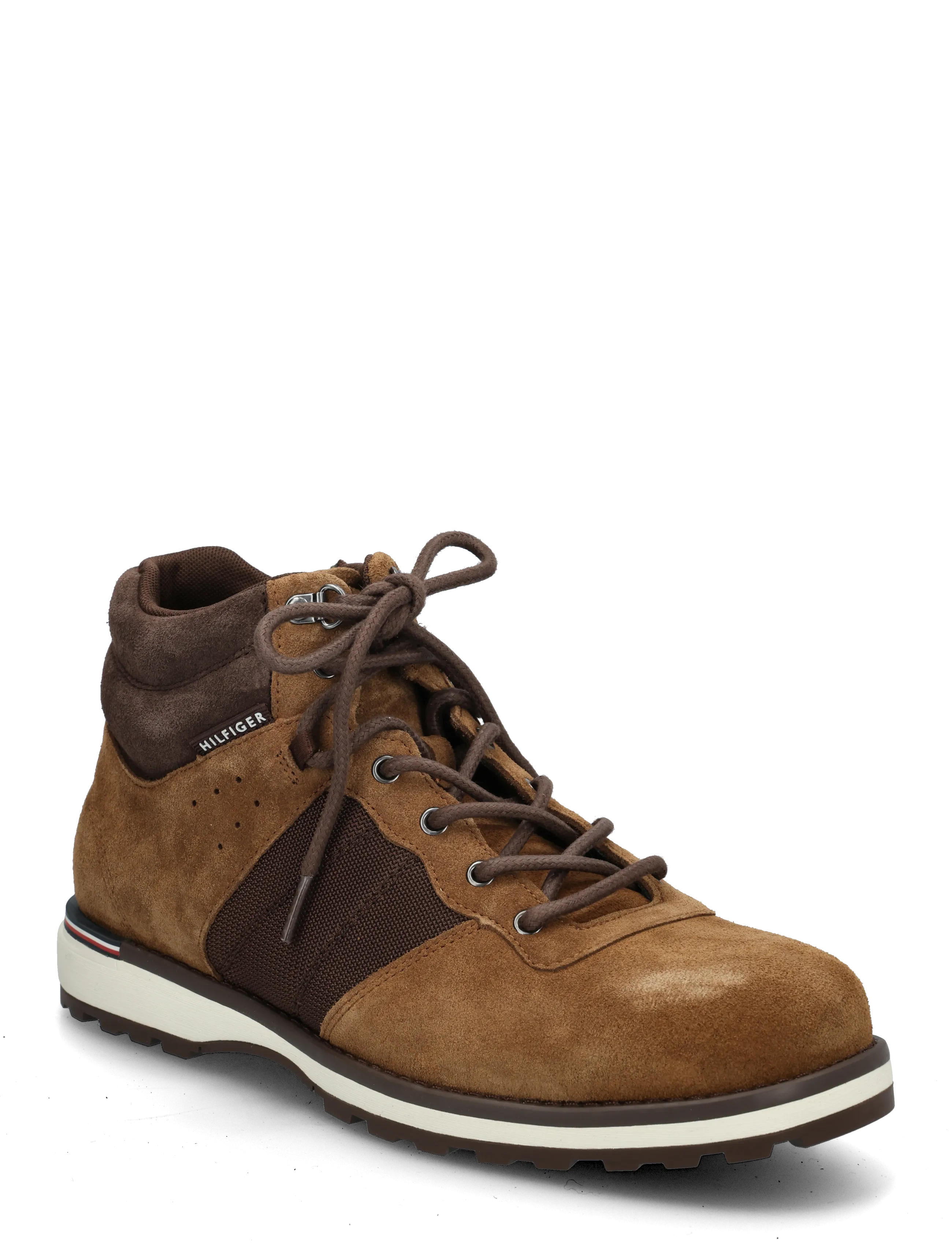 Tommy Hilfiger CORPORATE OUTDOOR SUEDE BOOT - Tommy Hilfiger - COCONUT GROVE / brown