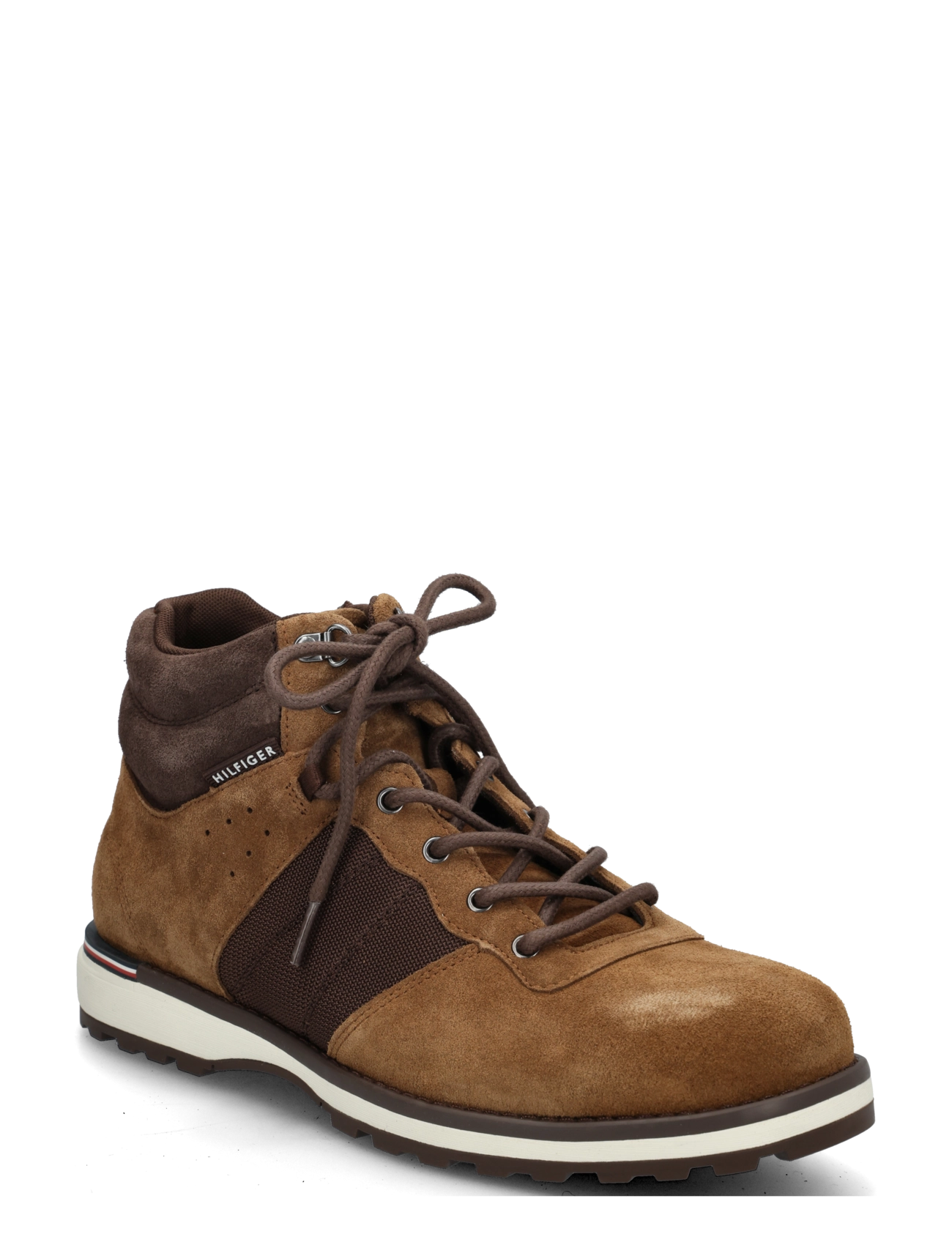 Tommy Hilfiger CORPORATE OUTDOOR SUEDE BOOT - Schuhe - COCONUT GROVE / brown
