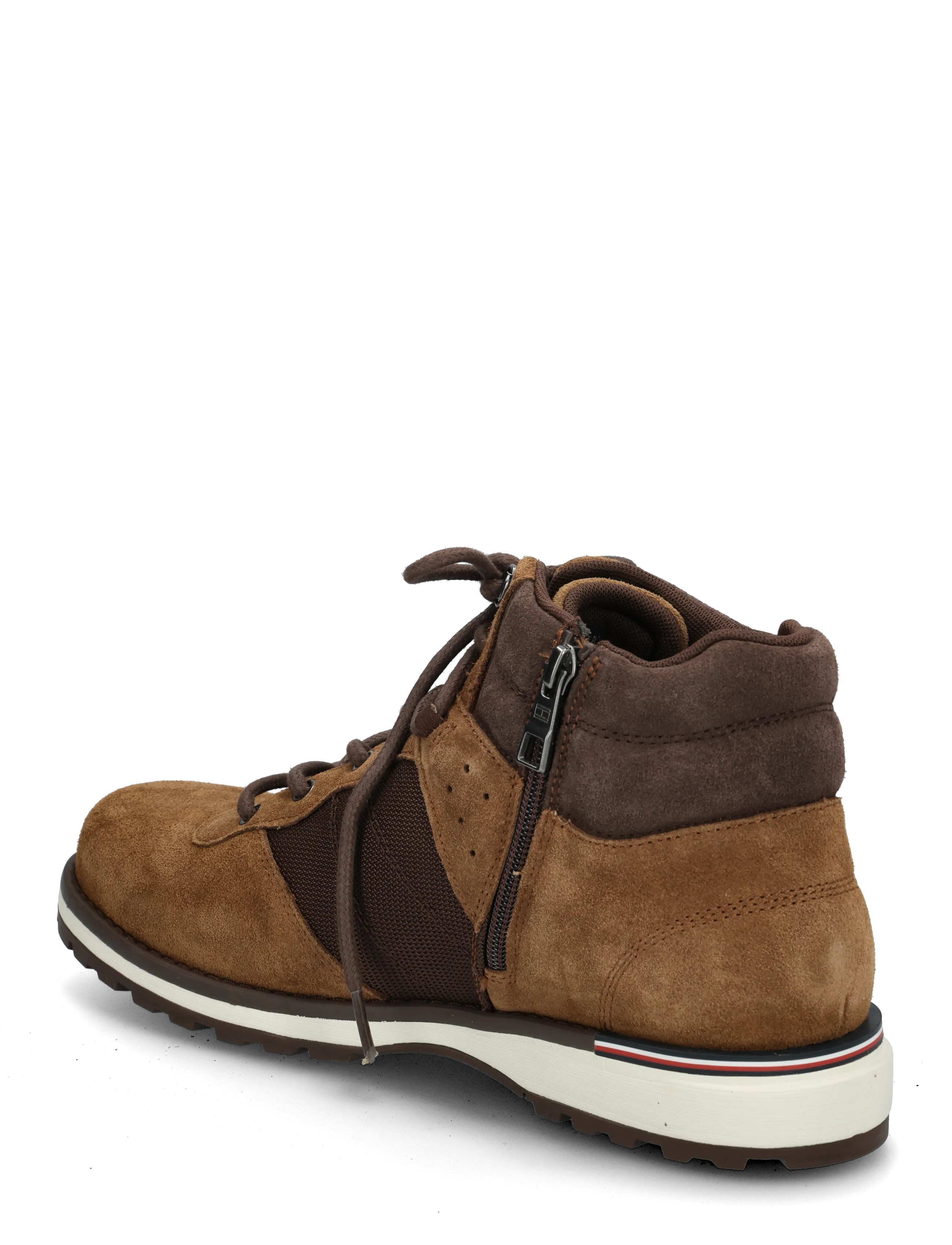 Tommy Hilfiger - CORPORATE OUTDOOR SUEDE BOOT - schnürstiefel - coconut grove - 1