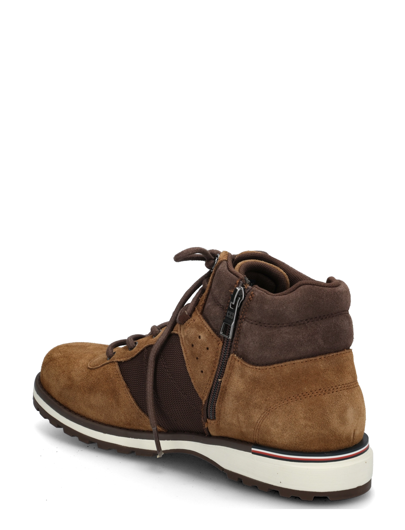 Tommy Hilfiger - CORPORATE OUTDOOR SUEDE BOOT - schnürstiefel - coconut grove - 1