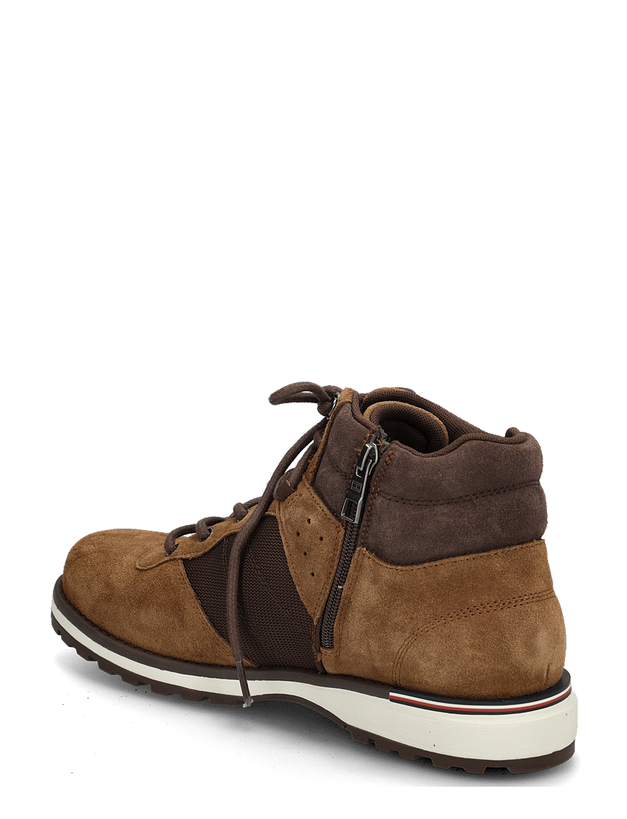 Tommy Hilfiger - CORPORATE OUTDOOR SUEDE BOOT - schnürstiefel - coconut grove - 1