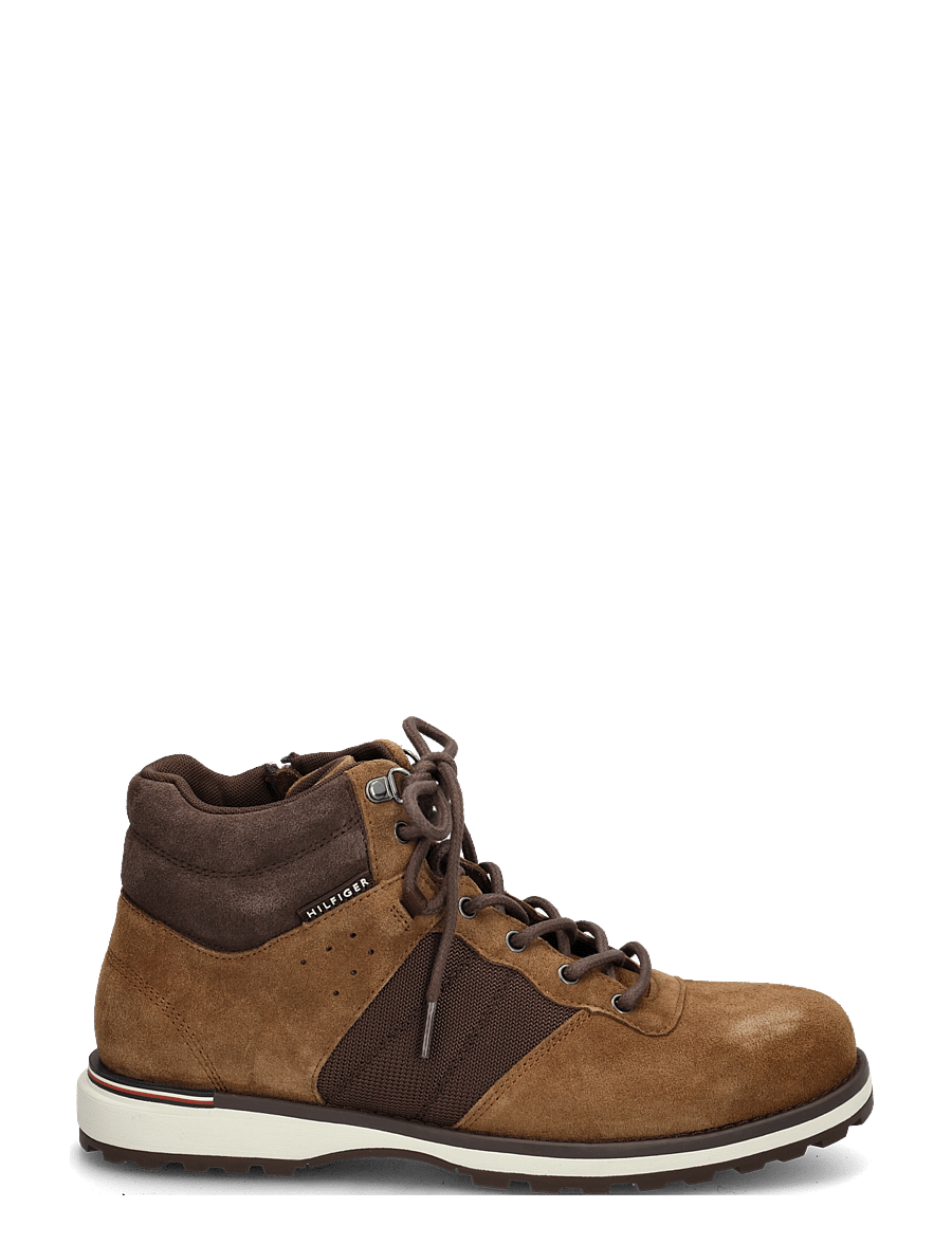 Tommy Hilfiger - CORPORATE OUTDOOR SUEDE BOOT - schnürstiefel - coconut grove - 2