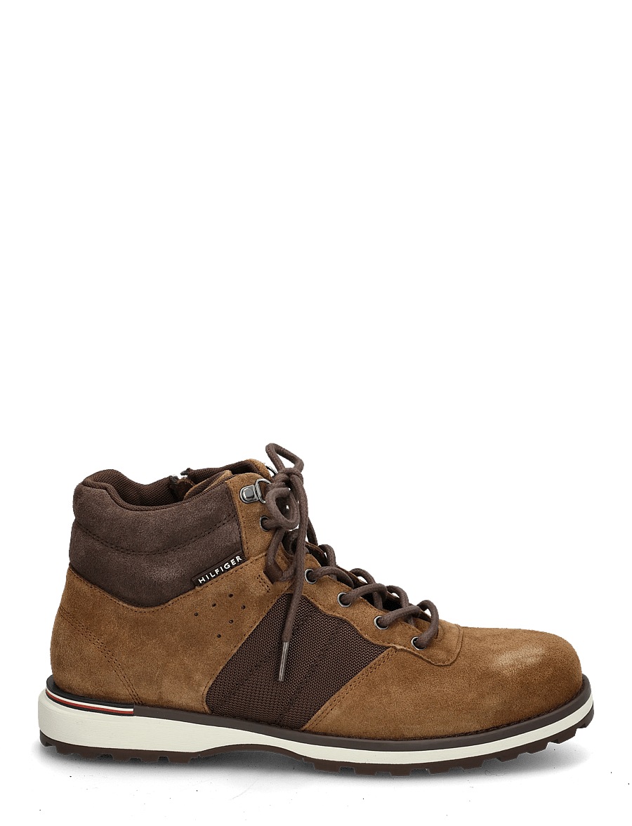 Tommy Hilfiger - CORPORATE OUTDOOR SUEDE BOOT - schnürstiefel - coconut grove - 2
