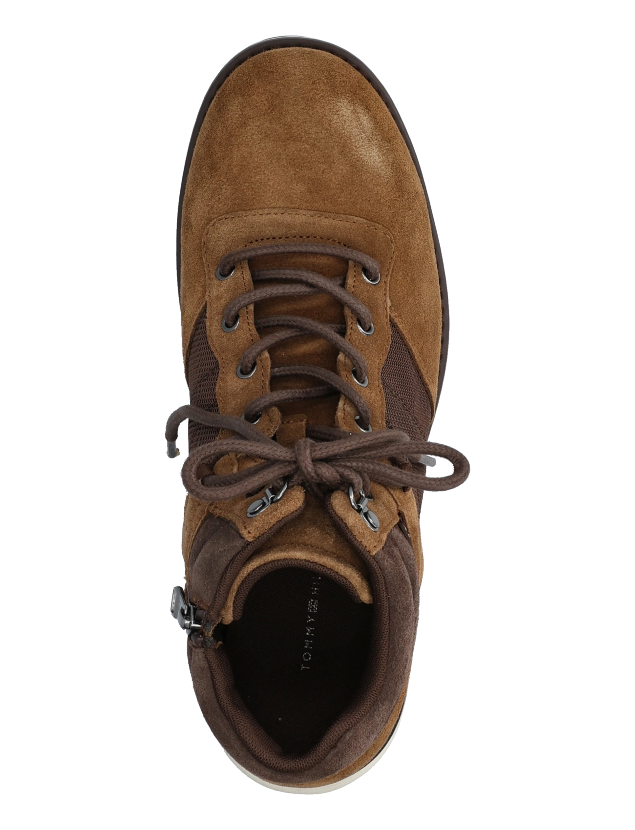Tommy Hilfiger - CORPORATE OUTDOOR SUEDE BOOT - schnürstiefel - coconut grove - 3